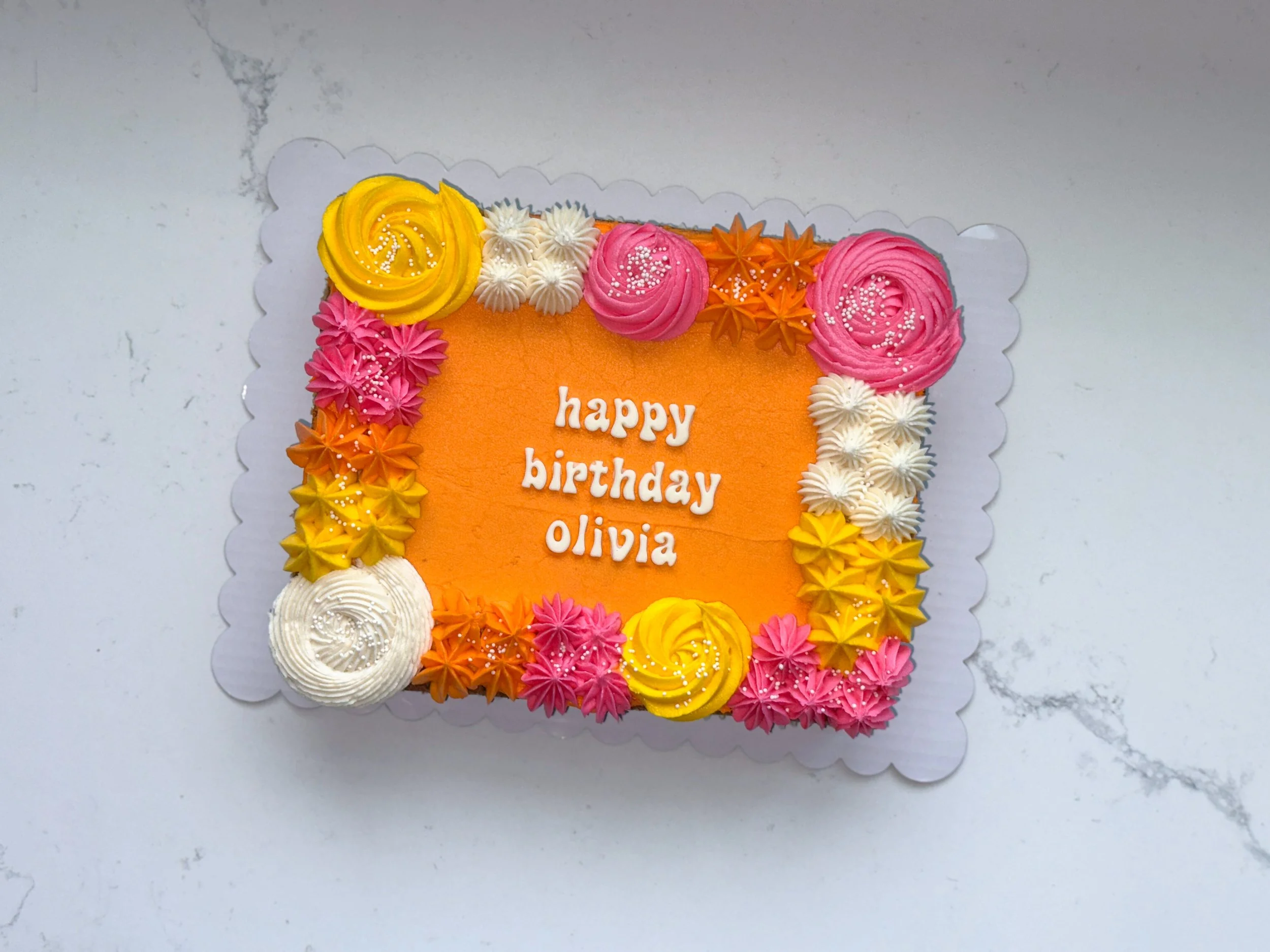 Cookie Cake - Rectangle