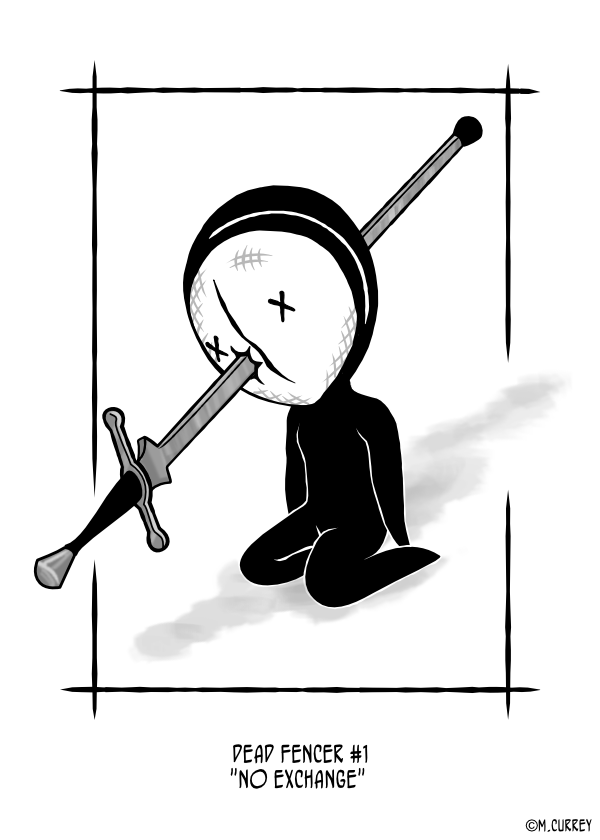 Dead Fencer Series 5x7 Glossy