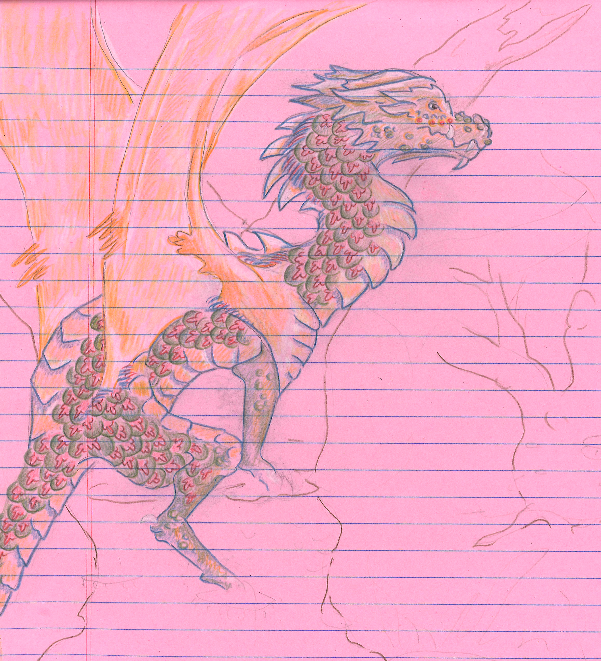 Lined paper dragon.png