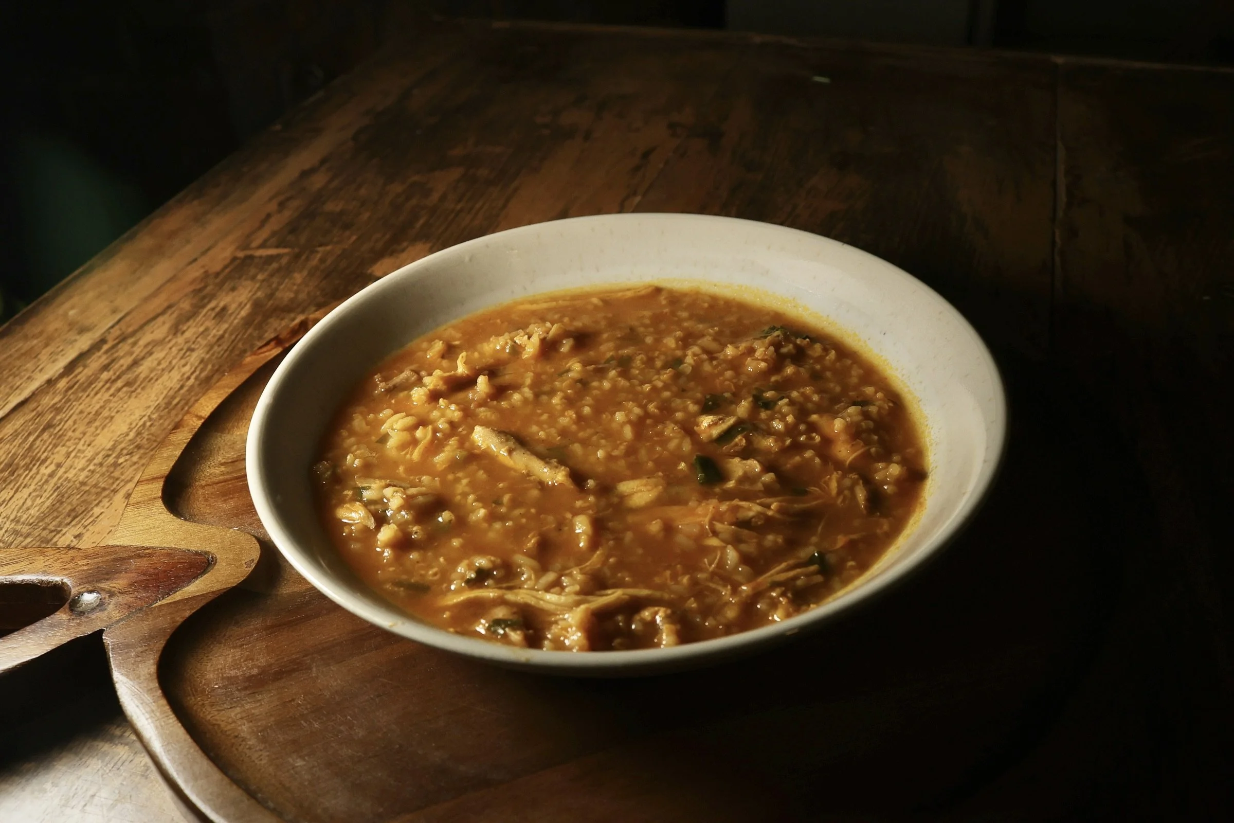 Canja de Frango com Arroz