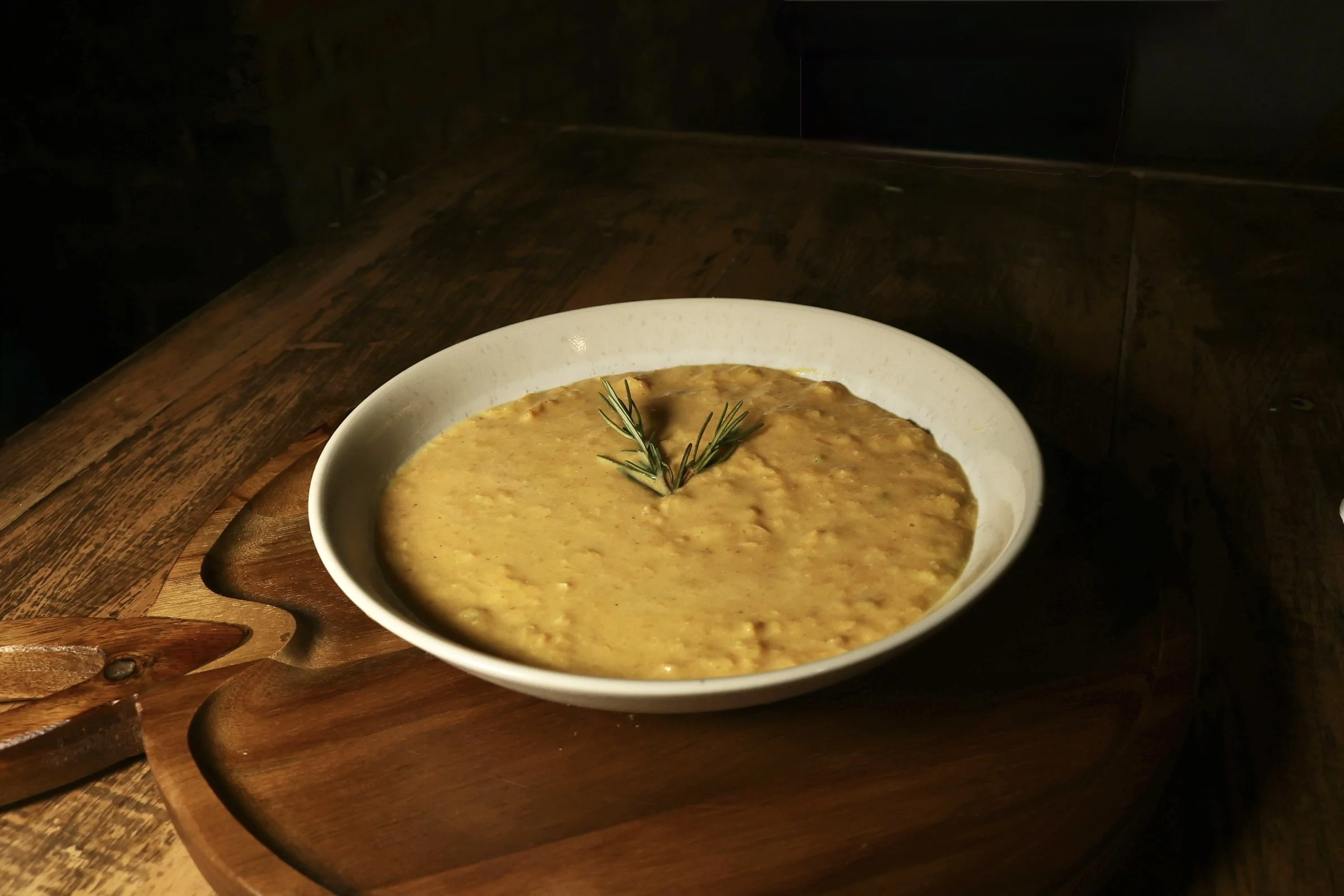 Sopa de Abobora Cremosa com Frango (Zero Lactose)