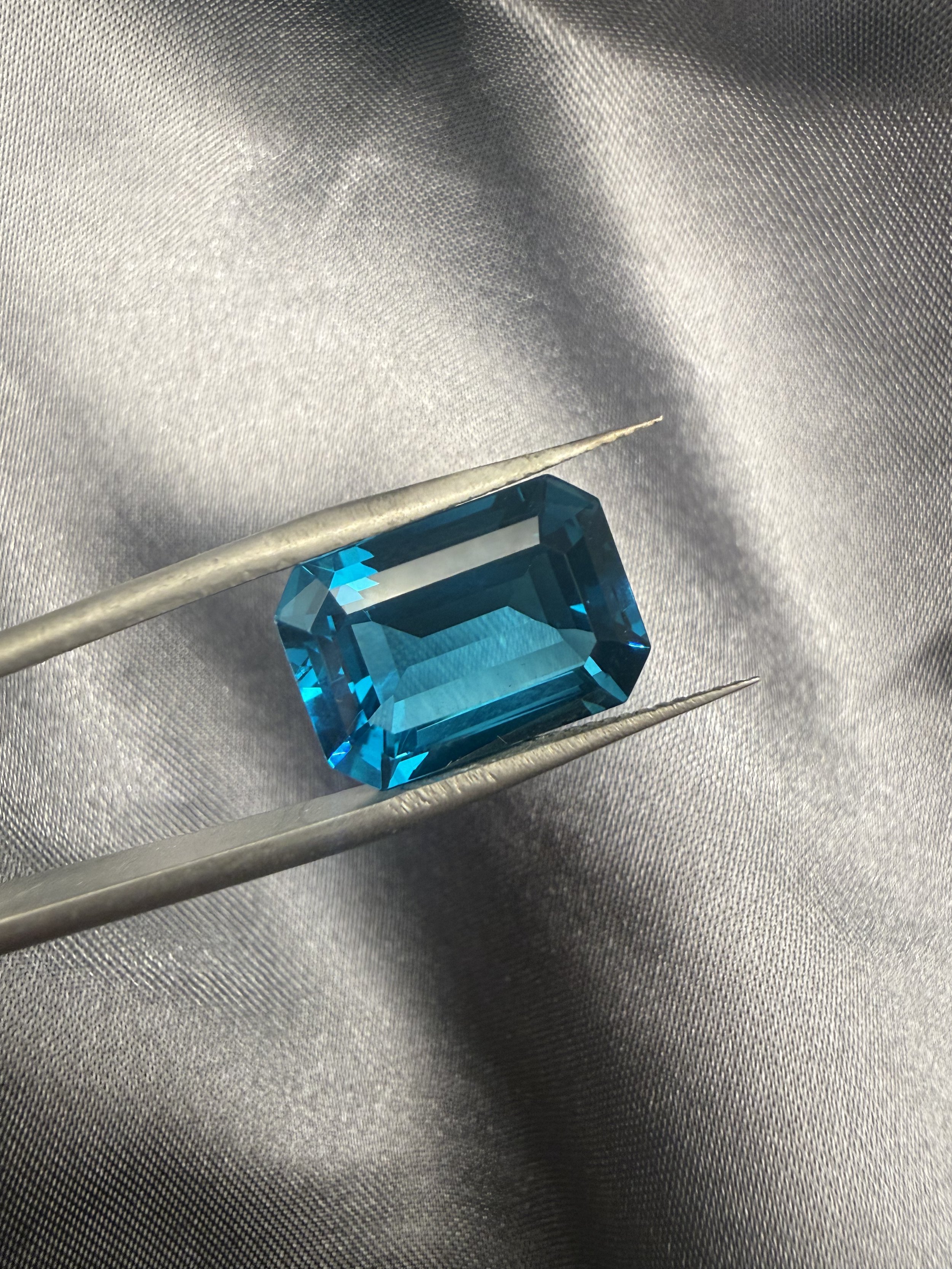 Exquisite Deep Blue Topaz