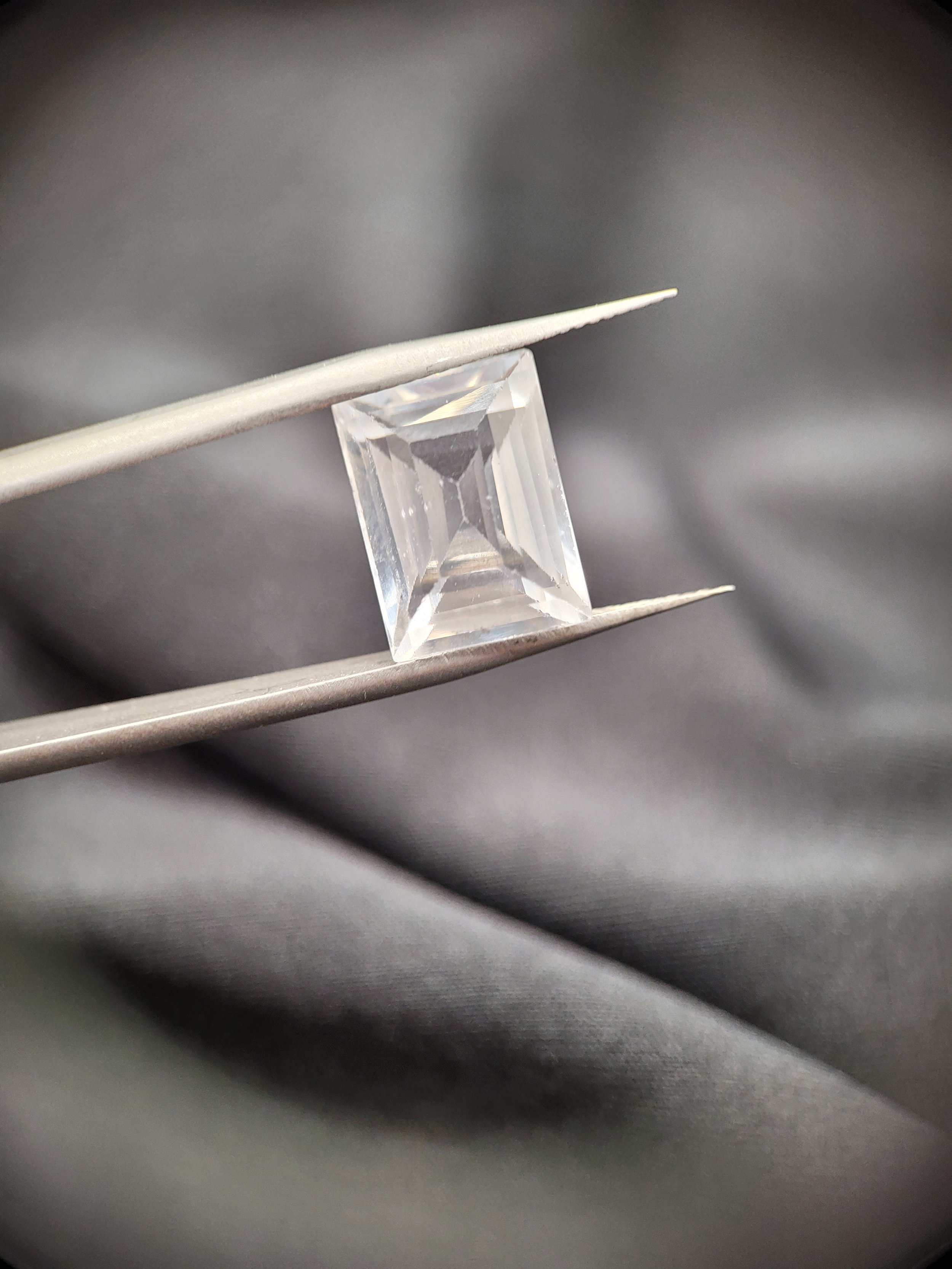 Elegant Square Cut Gemstone