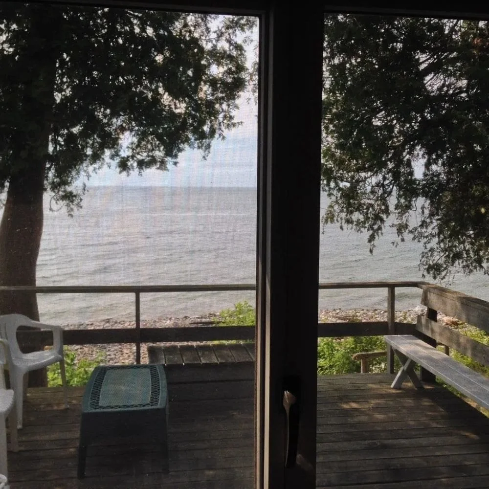 Lake view from Kitchen