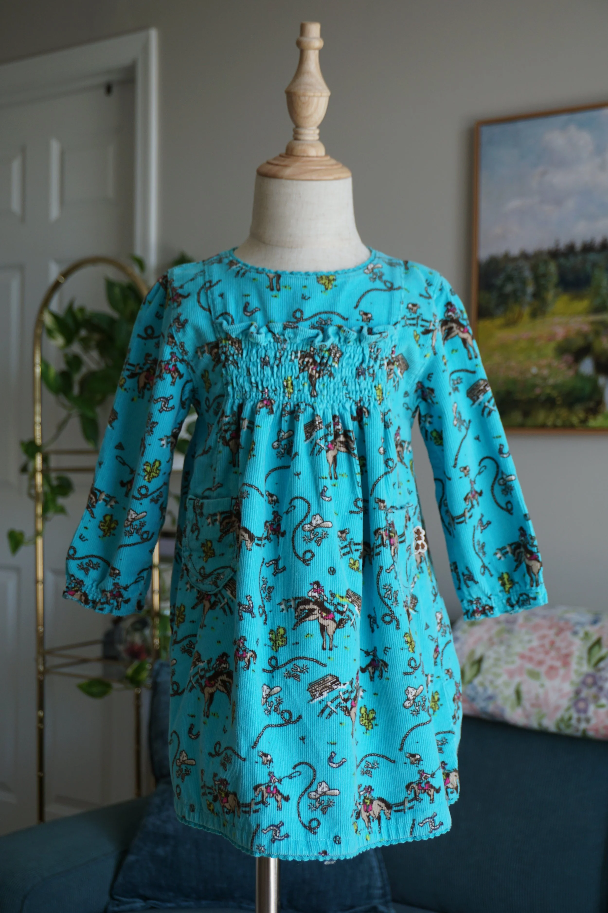 Wrangler Corduroy Horse Dress