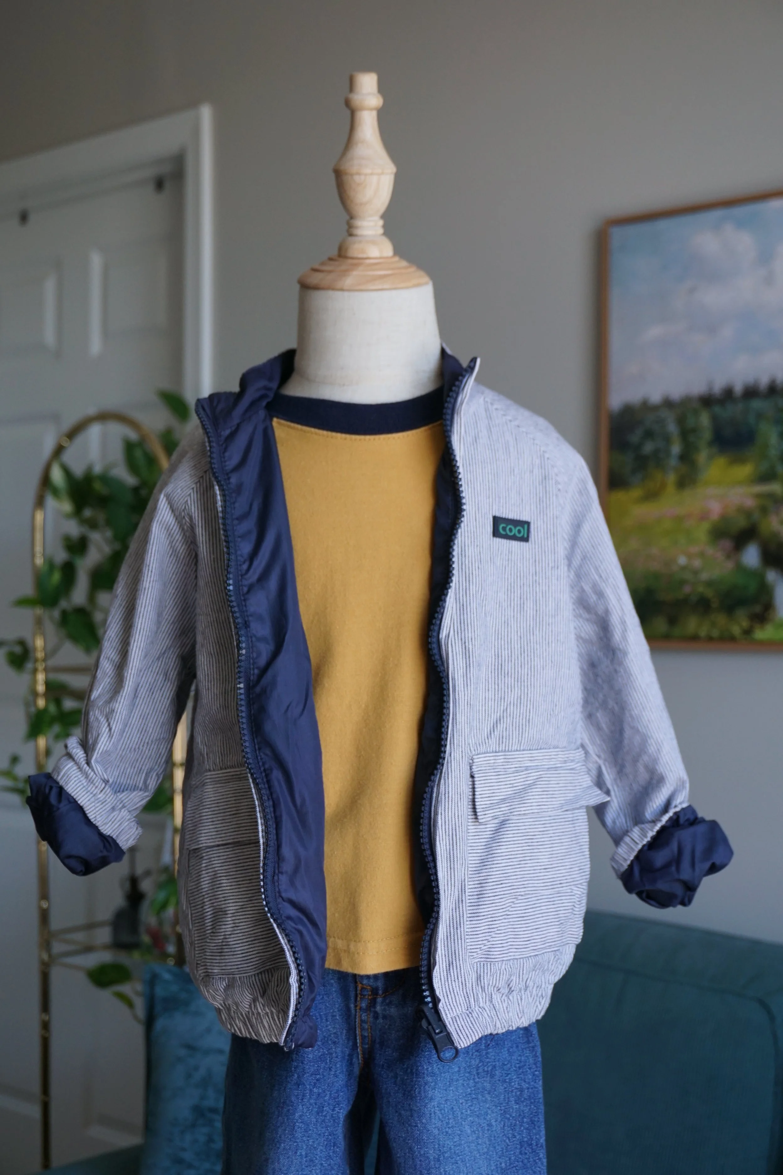 Reversible "cool" Bomber Jacket