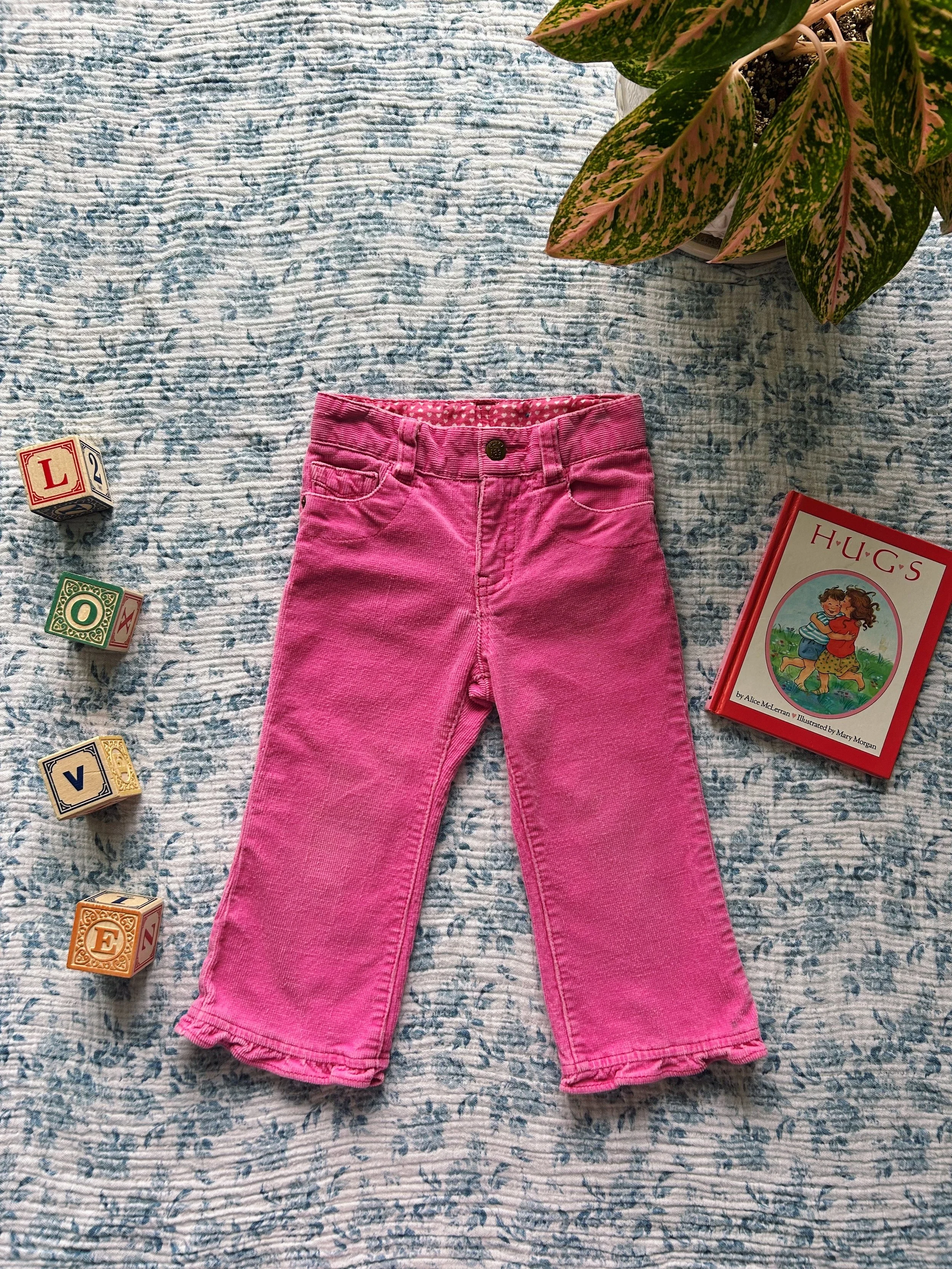 Vintage Pink Corduroy Pants