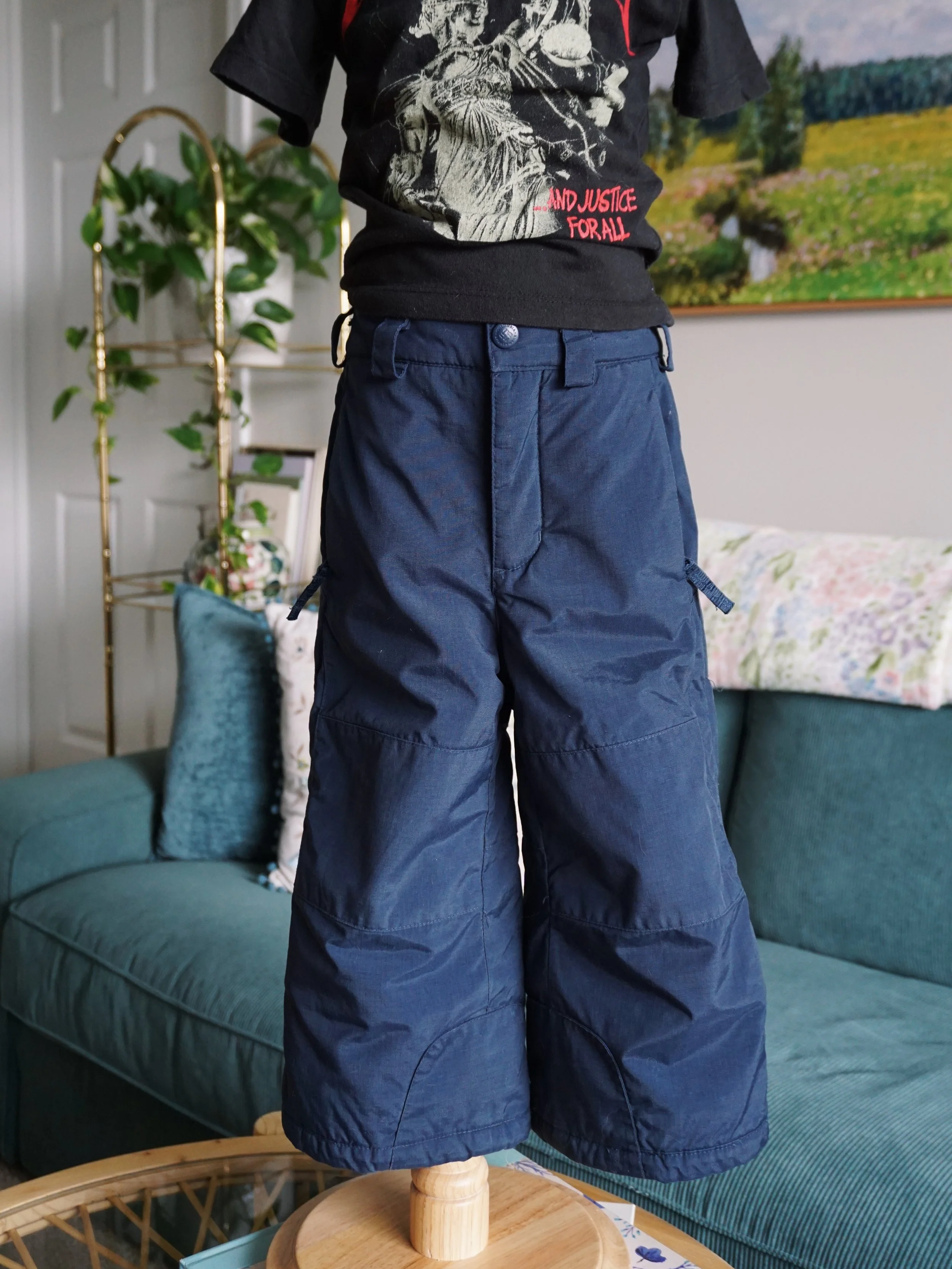 Columbia Vertex Navy Insulated Snow Pants