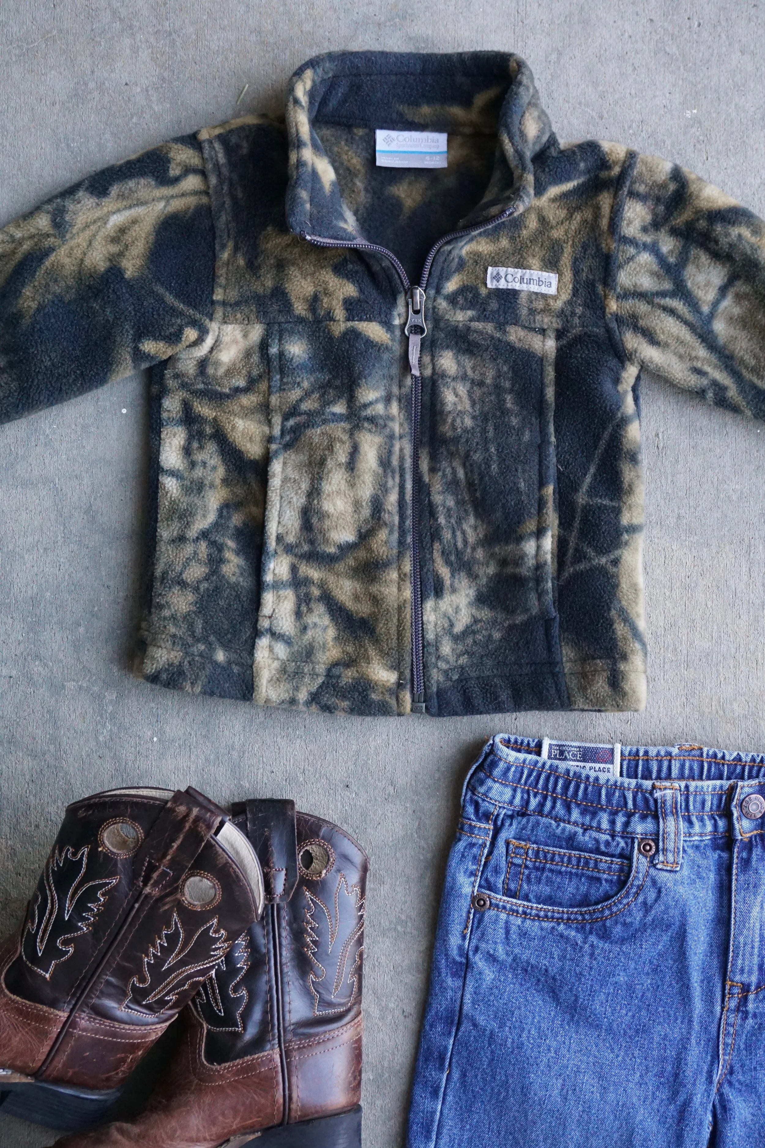 Columbia Camo Fleece Jacket