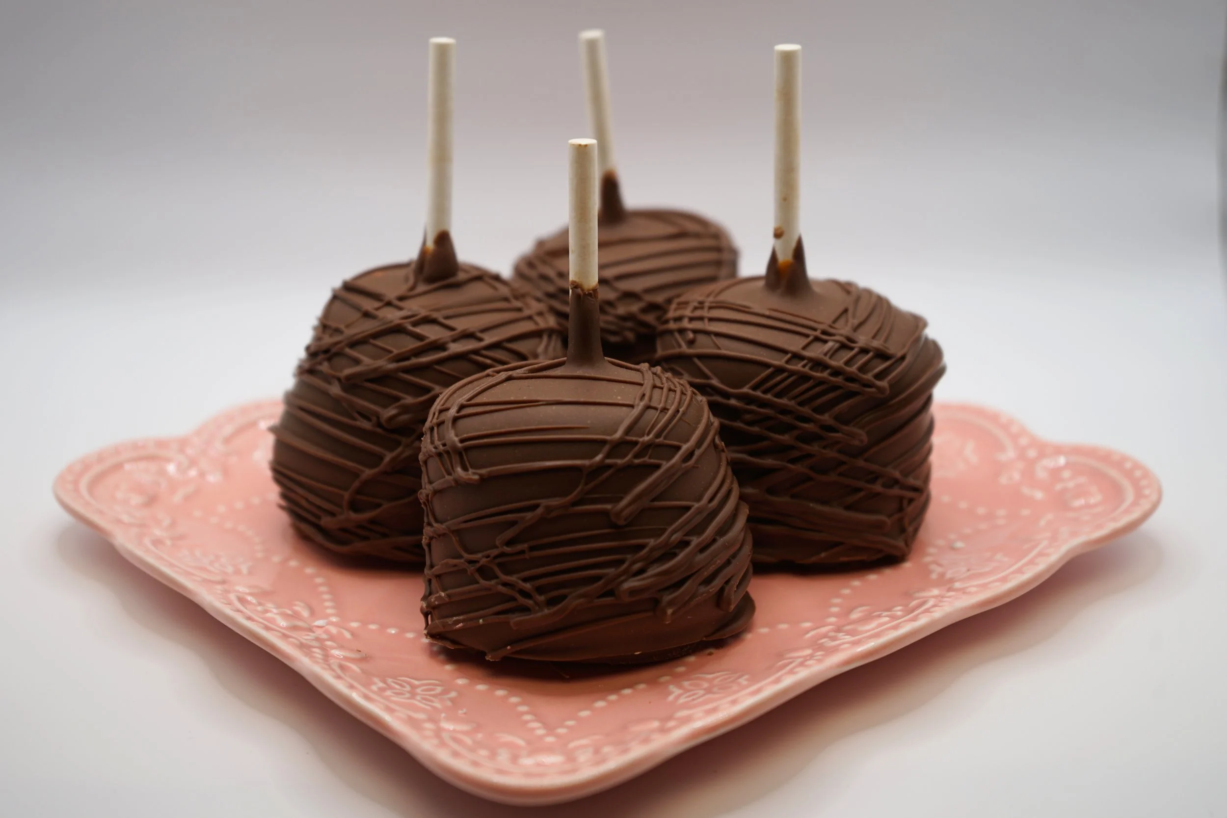 Caramel Marshmallow Pops