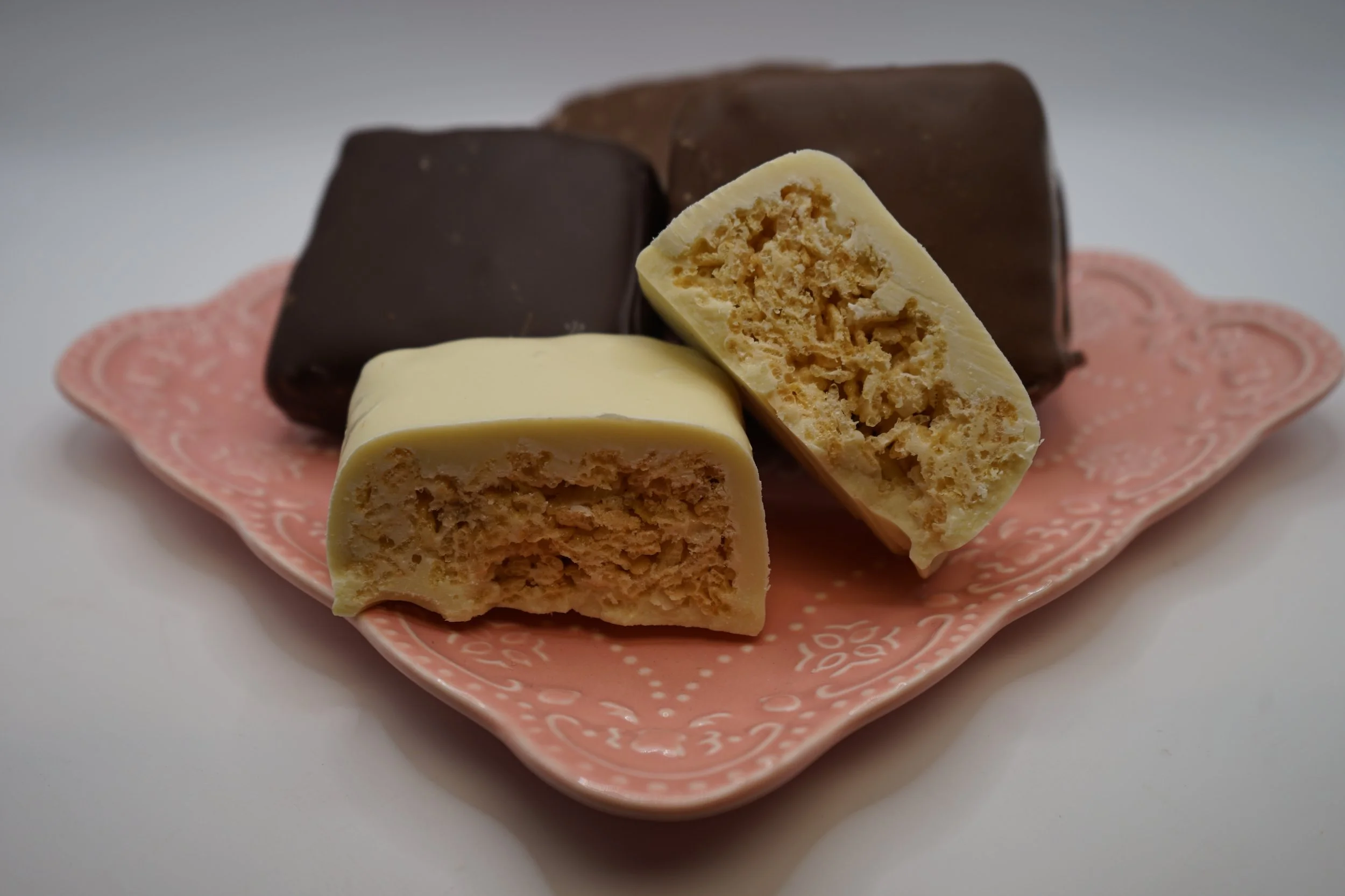 Chocolate Dipped Rice Krispie Treat