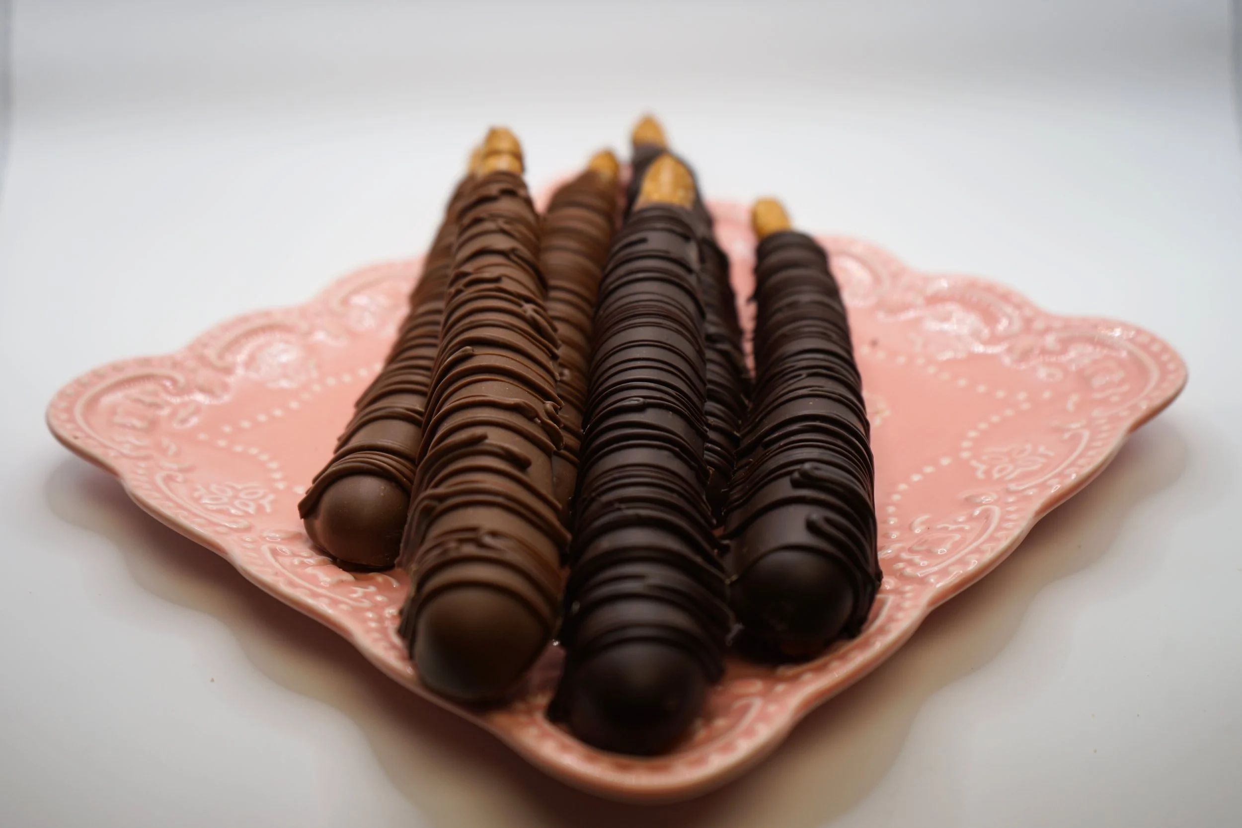 Salted Caramel Pretzel Rod