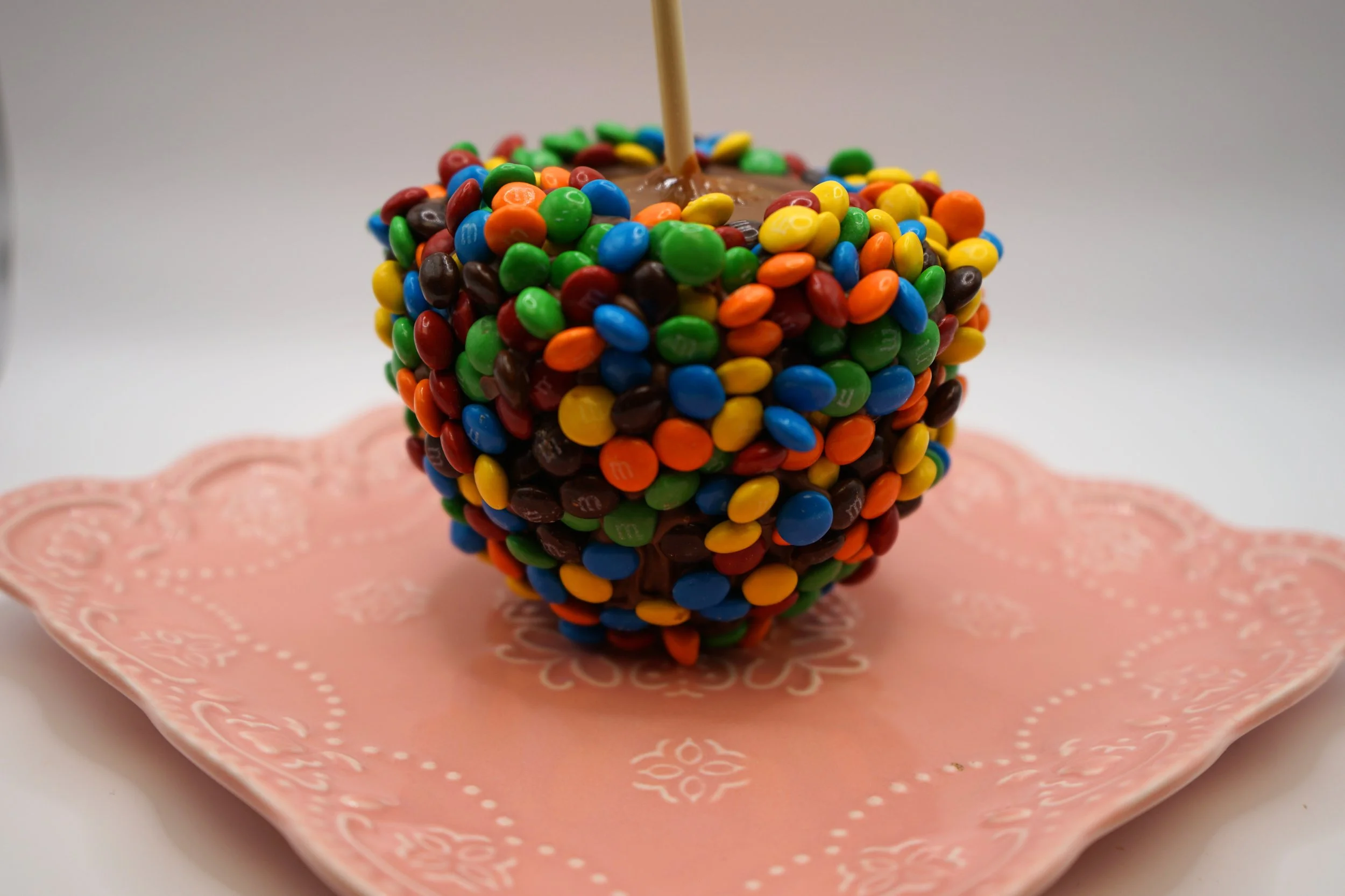 Milk Chocolate & M&M Caramel Apple