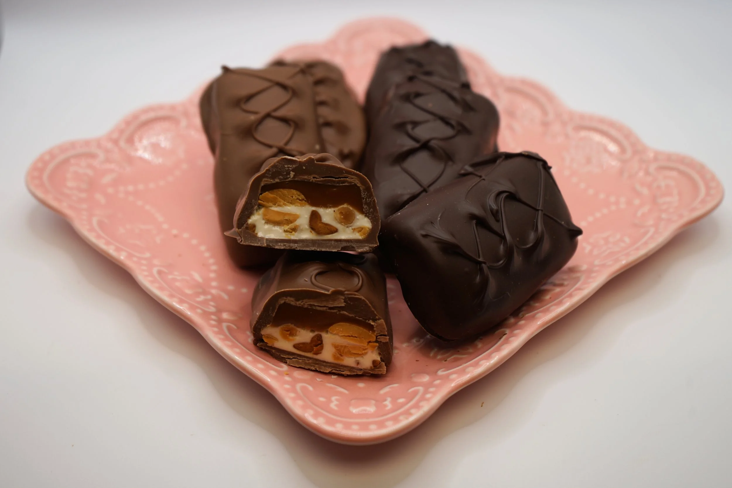 Homemade Snickers Bar