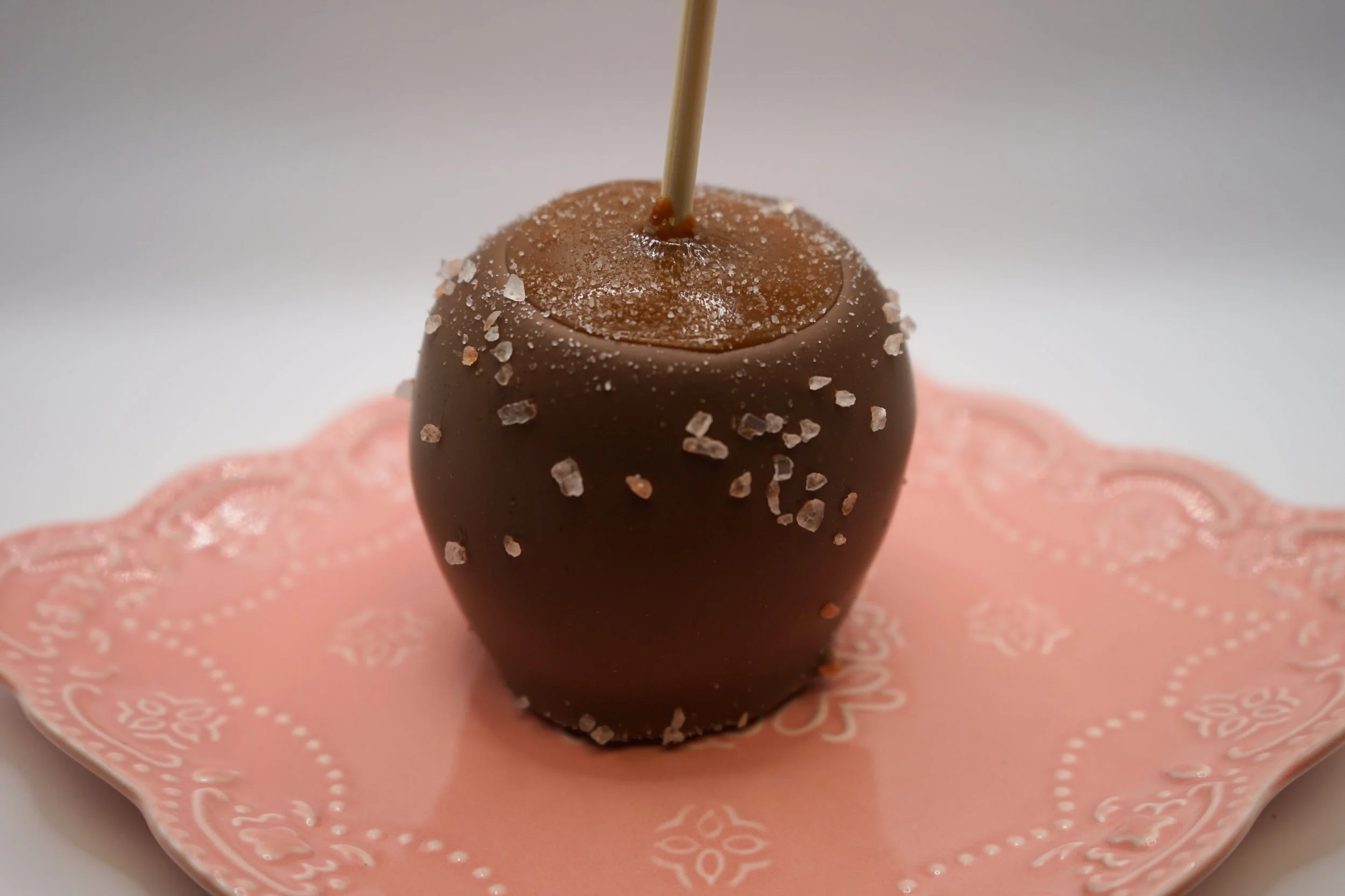 Milk Chocolate & Sea Salt Caramel Apple