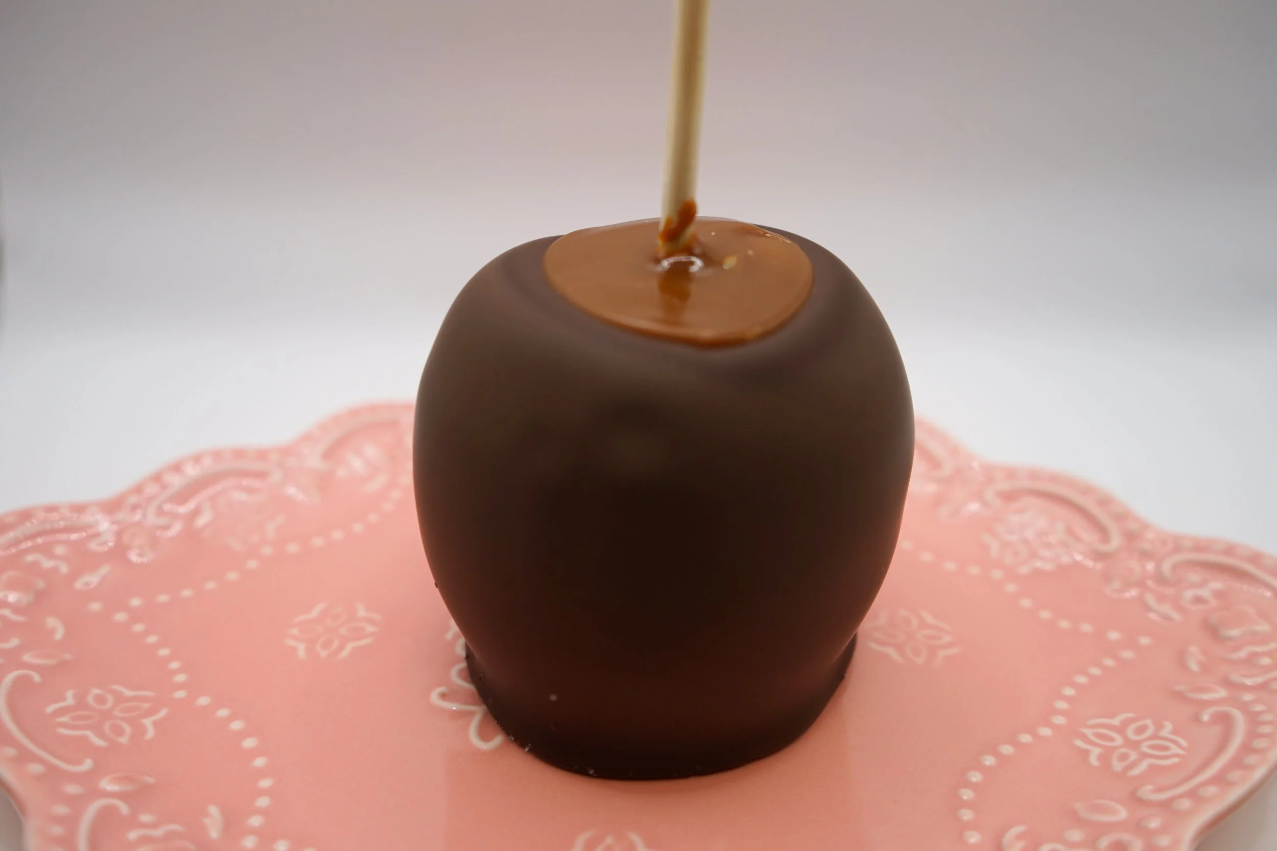 Dark Chocolate Caramel Apple