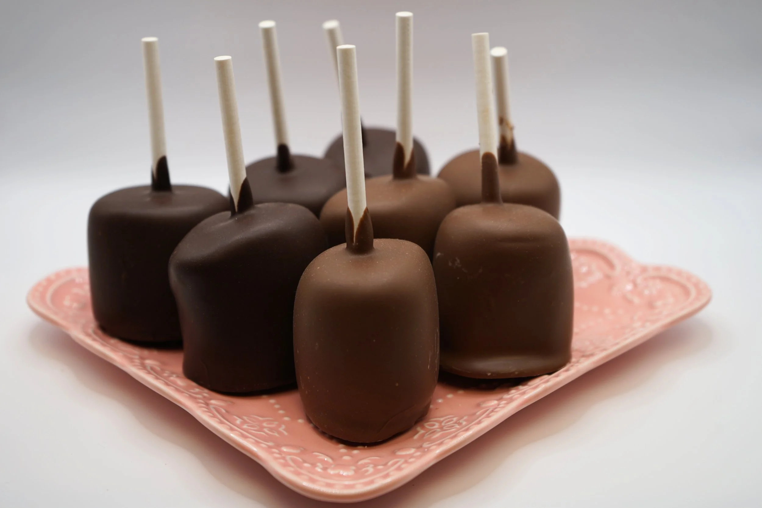Chocolate Marshmallow Pops