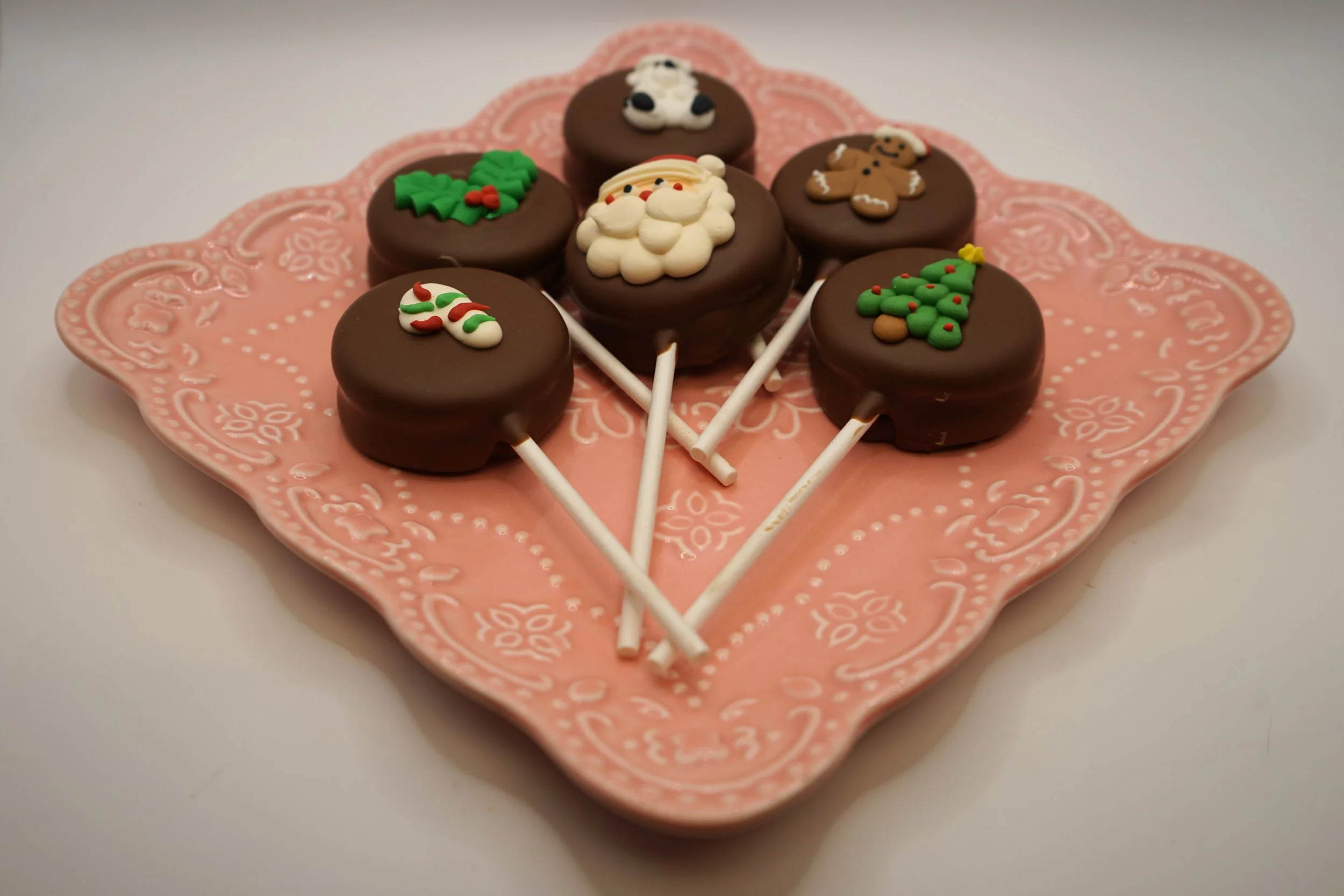 Decorated Chocolate Oreo Pops