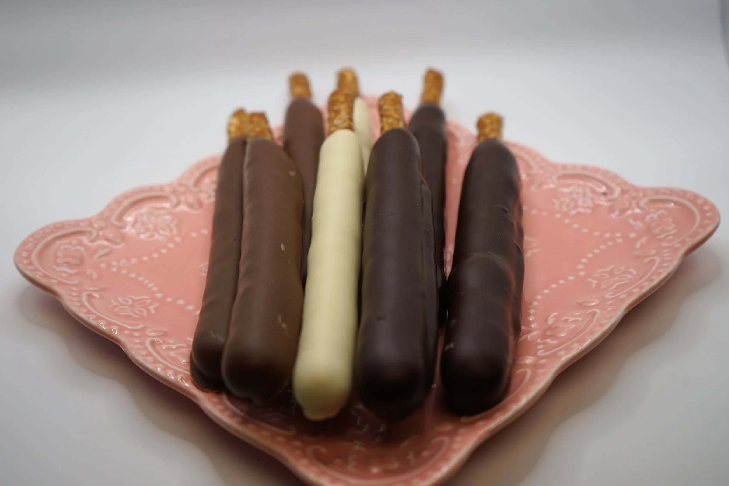 Double Dipped Pretzel Rods