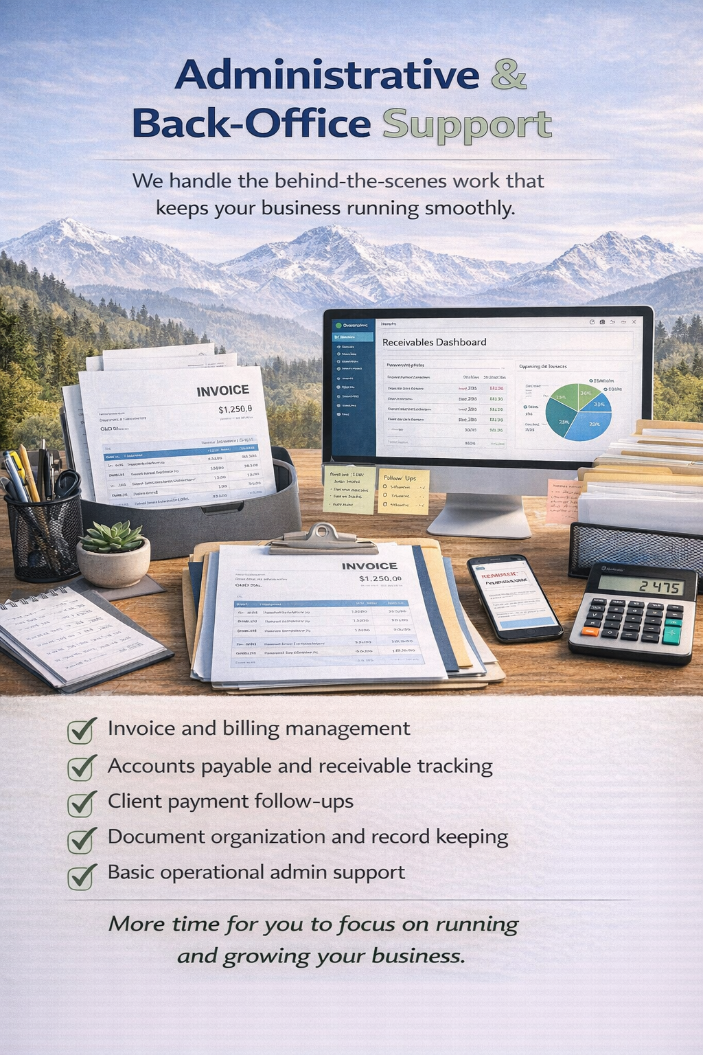 Administrative & Back-Office Support