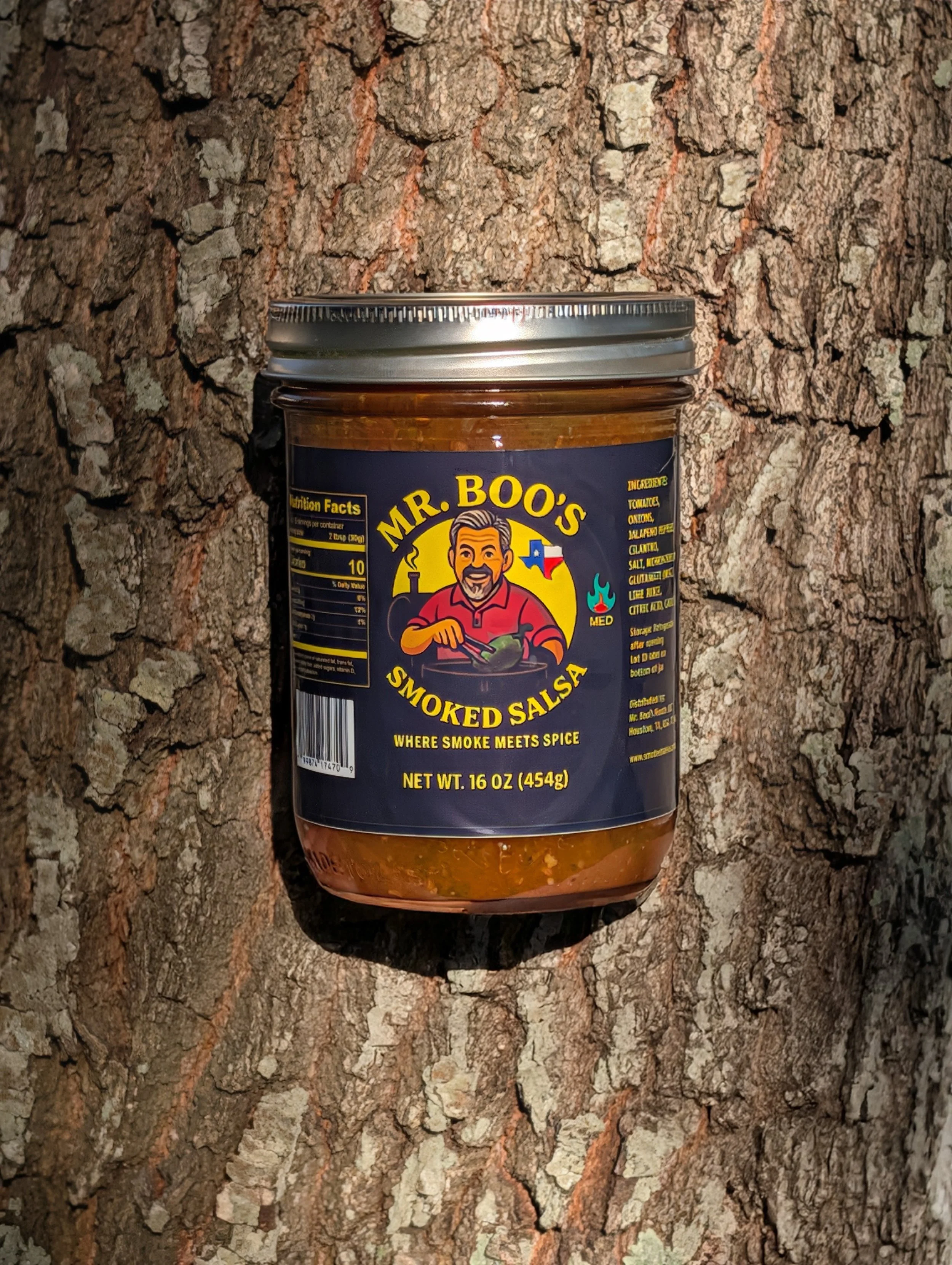Mr. Boo's Smoked Salsa (Medium)