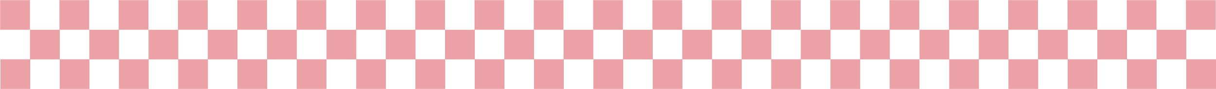 A pink and black checkered pattern background.