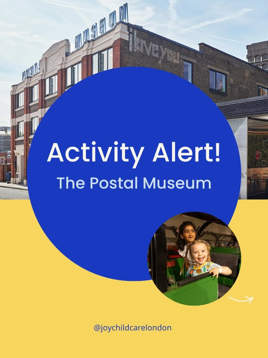 Looking for your next great day out with the kids? 🚂💛  
We love The Postal Museum for exactly this. It&rsquo;s fun, interactive, and genuinely engaging for all ages. 

Hop aboard Mail Rail, London&rsquo;s very own hidden underground railway, explor