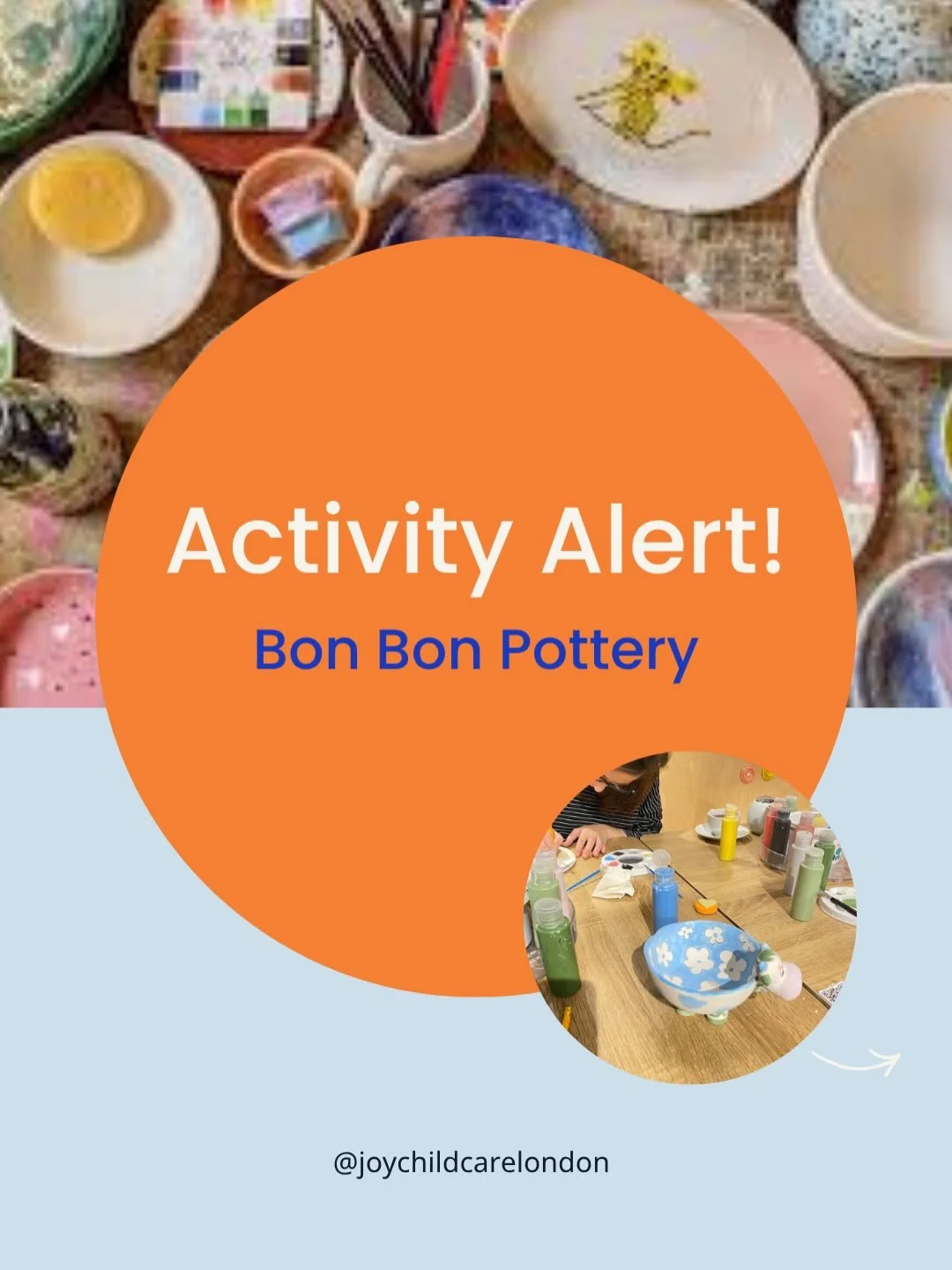 A little creative escape that the kids will absolutely love 🎨

@bonbonpotterylondon is such a lovely way to spend a few hours &mdash; picking up a brush, painting your own piece, and just enjoying the process together. No experience needed, just goo