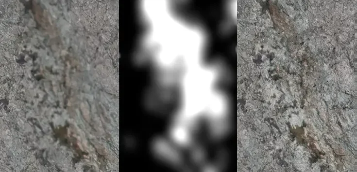 Solving the problem of blurry textures on a 3D scan using generated blur mask.