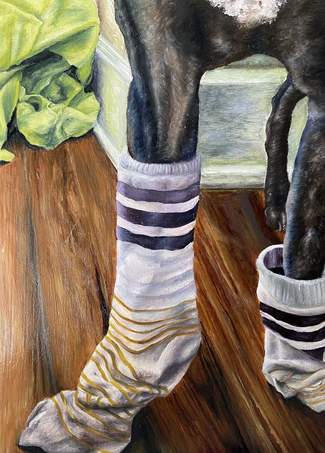   Beni   oil on panel  7”x 5”  2022 