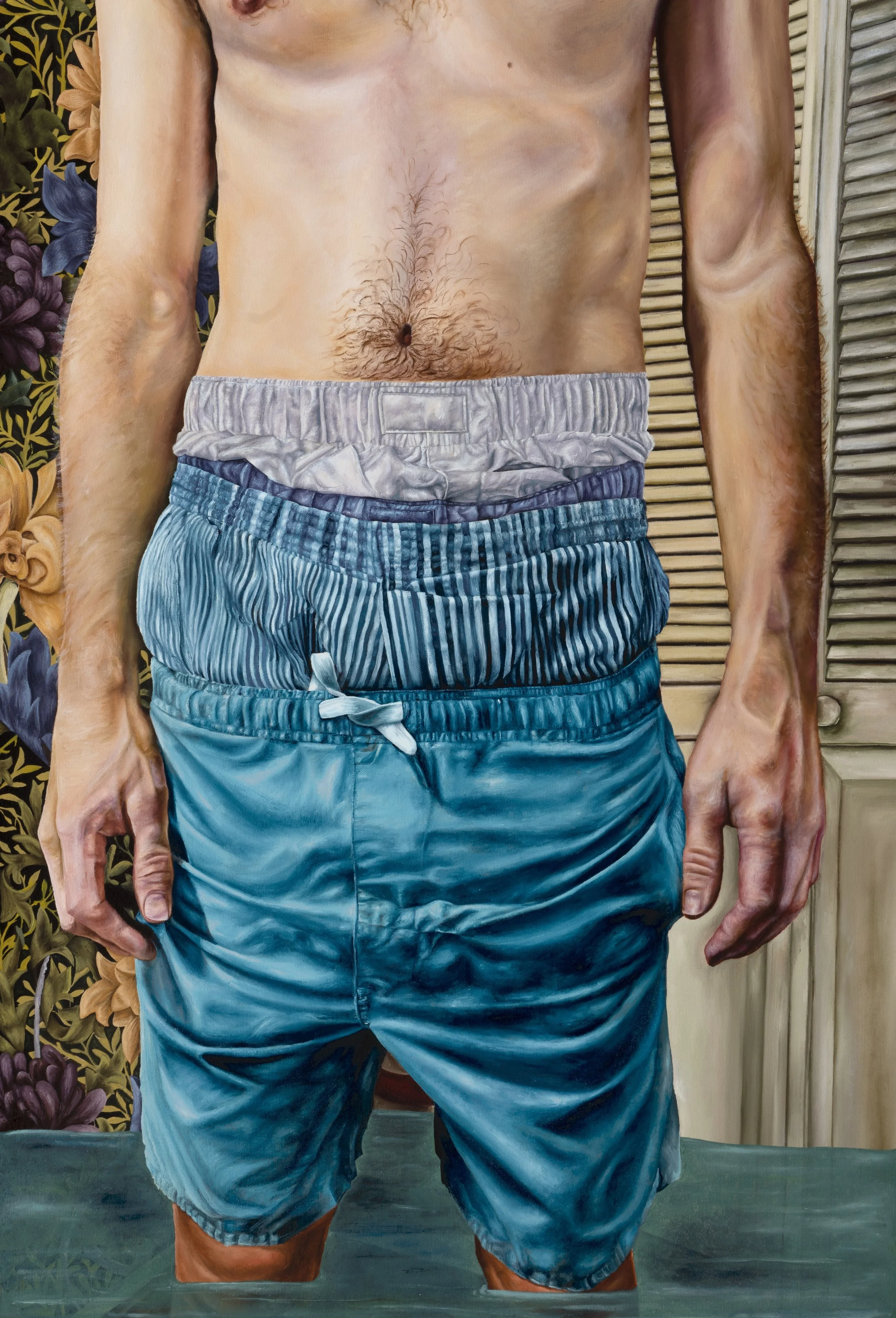   End of Summer Sale   oil on canvas  37”x 25”  2022 