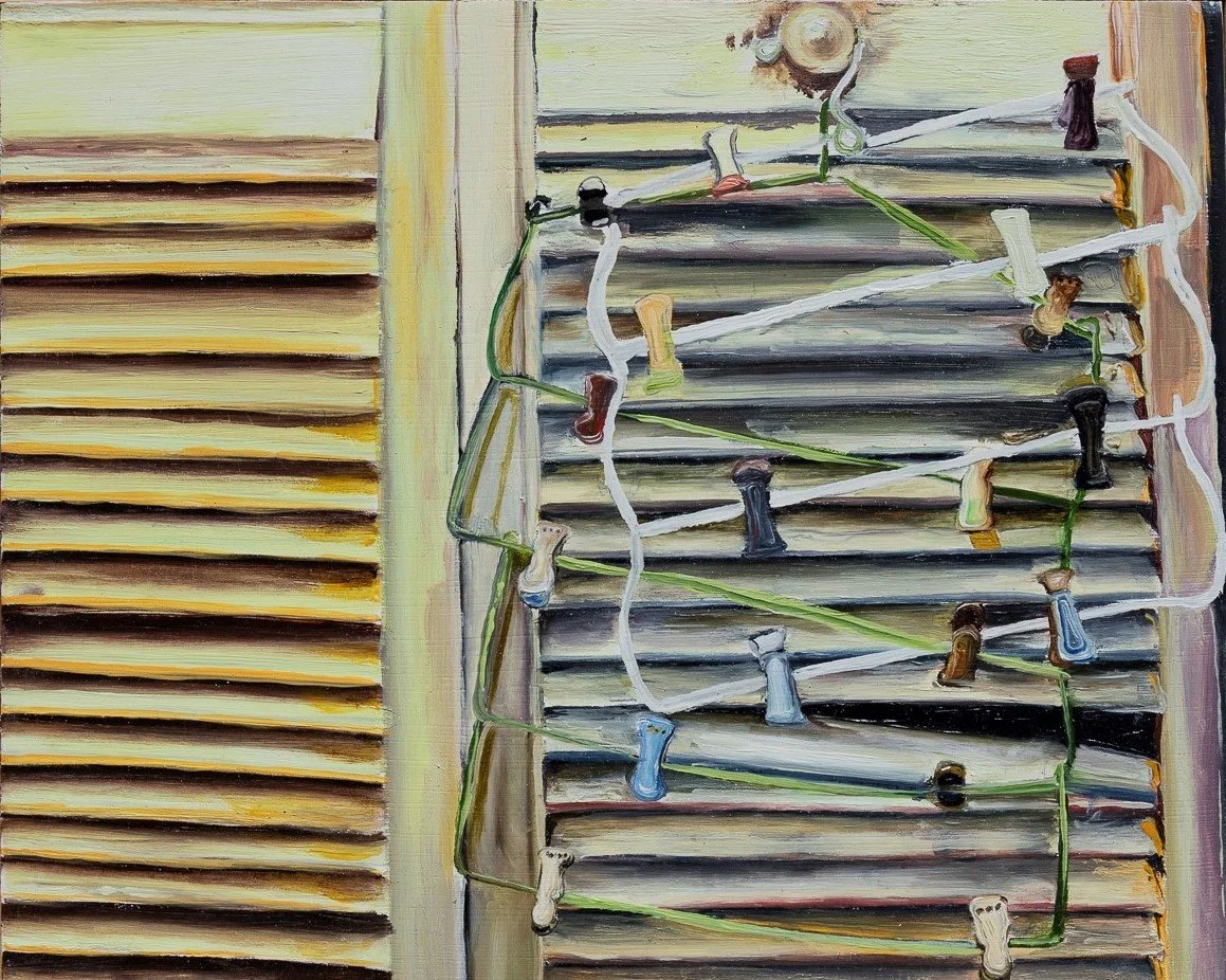   Untitled   (from series This 60-Second Test Will Amaze You!)  oil on panel  8’’x 10’’  2019 