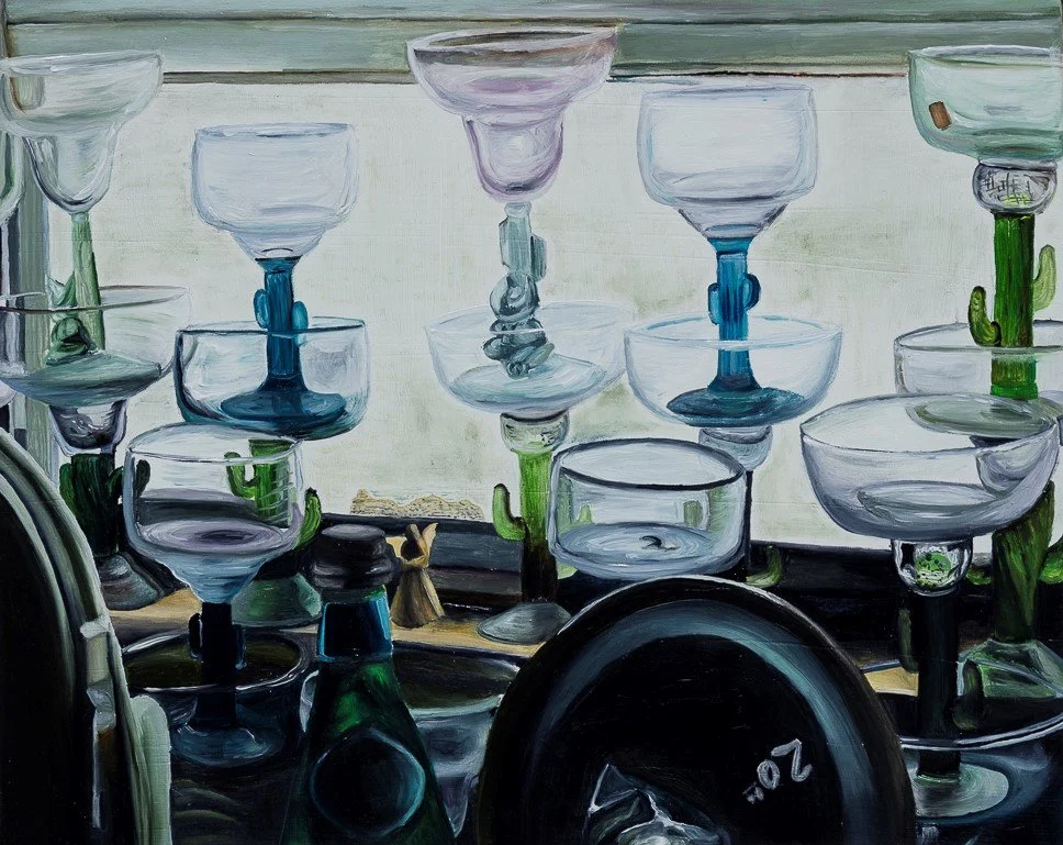   Untitled   (from series This 60-Second Test Will Amaze You!)  oil on panel  8’’x 10’’  2019 