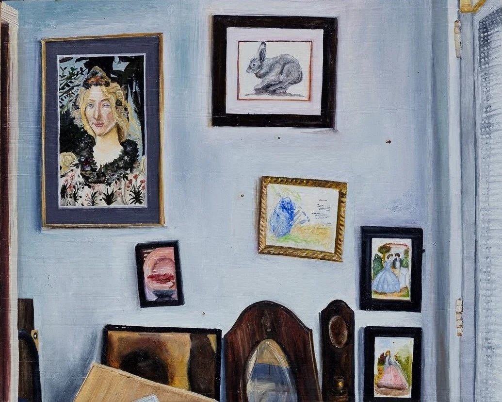   Untitled   (from series This 60-Second Test Will Amaze You!)  oil on panel  8’’x 10’’  2019 