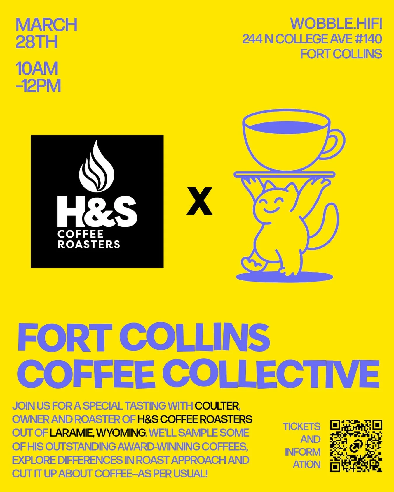 Really special one here, owner/roaster Coulter of @hscoffee will be leading us through a tasting of his incredible coffees, exploring how different approaches in roasting yield different results in the cup. 

H&amp;S is doing really amazing things bo
