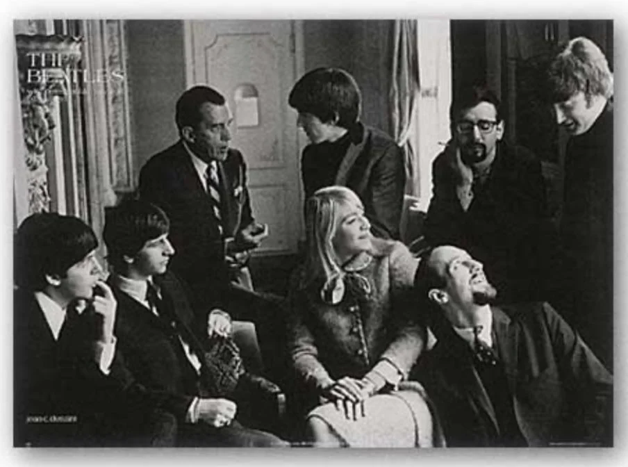 The Beatles; Peter, Paul & Mary; Ed Sullivan - by John C Desaint (1964)