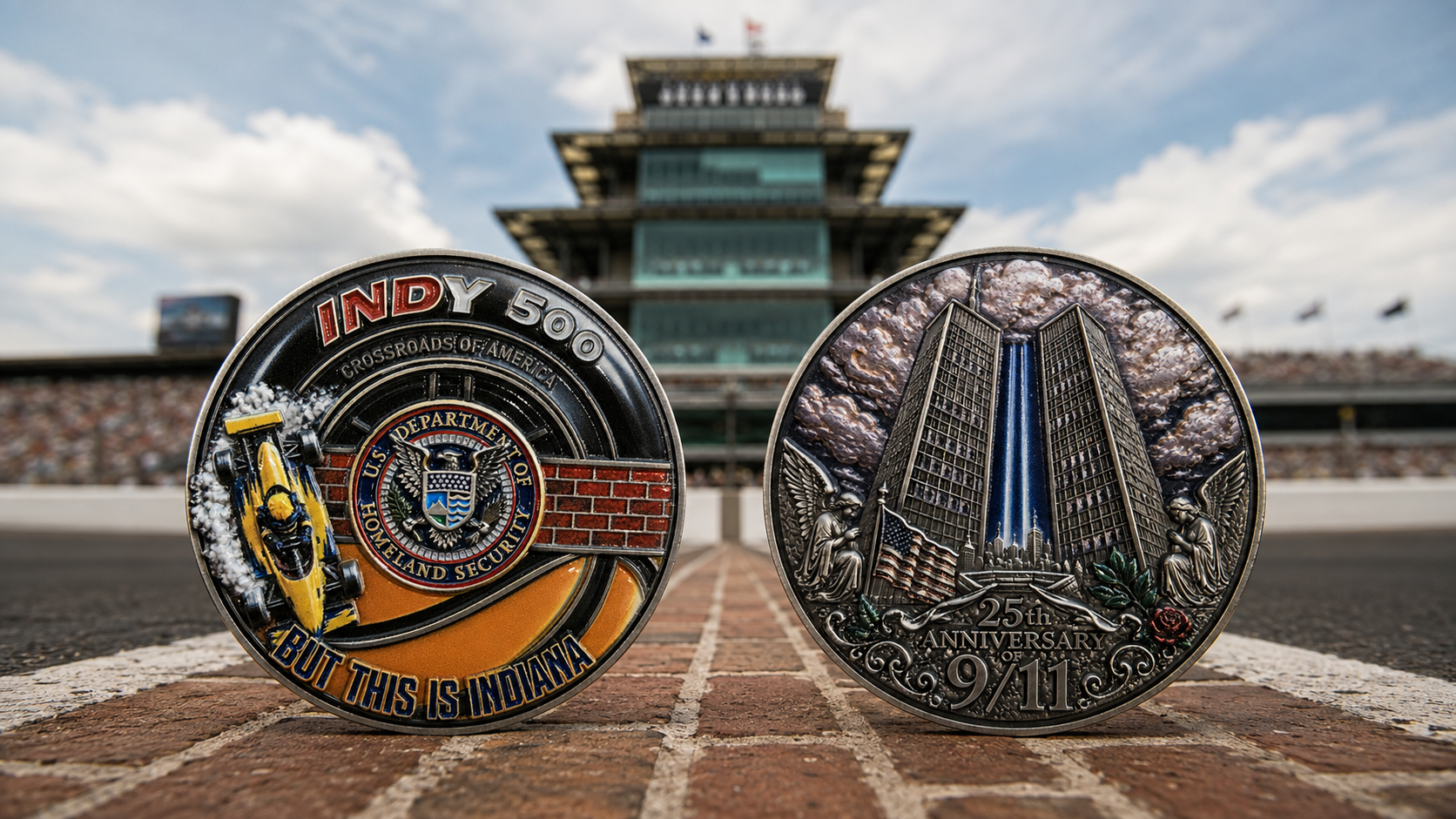 25th Anniversary of 9/11 - TSA Indianapolis Challenge Coin