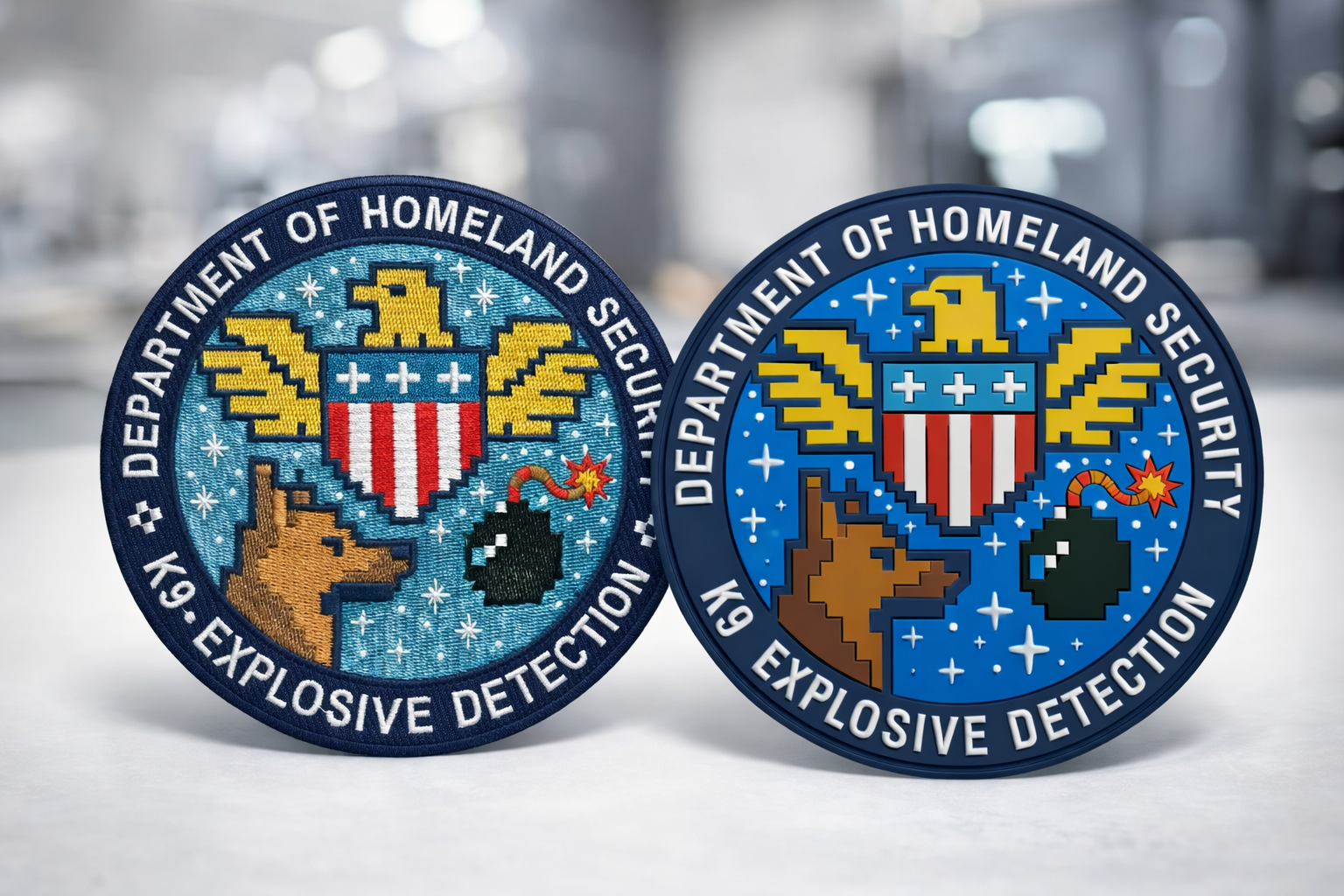 8-Bit DHS K9 Patch