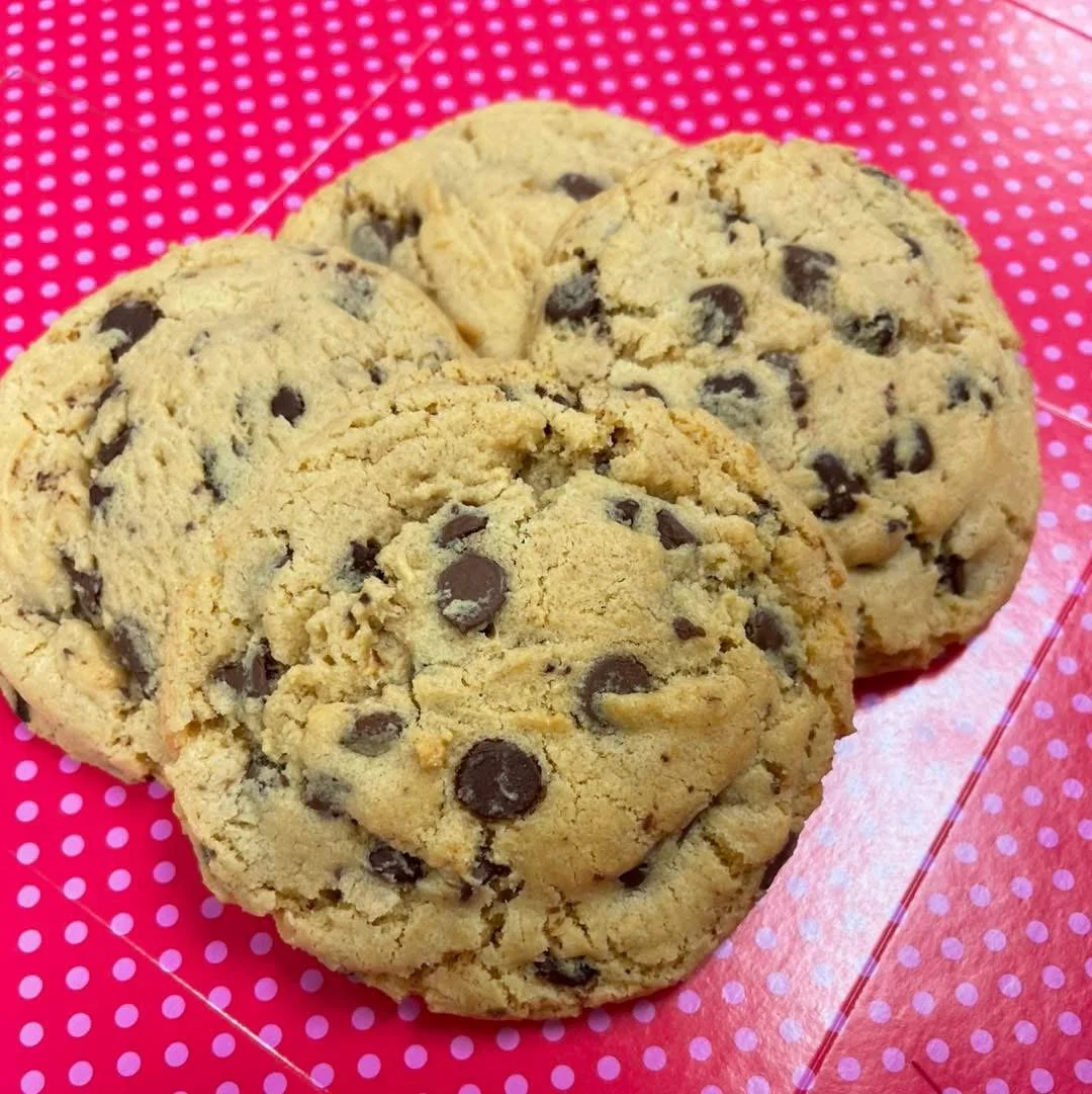 CHOCOLATE CHIP COOKIES - available daily as gluten-free too! 