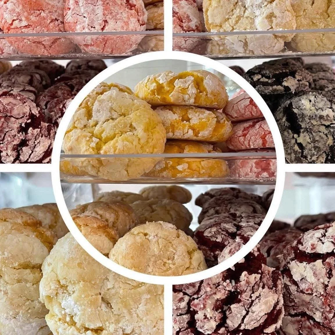 GOOEY COOKIES - we offer 7 flavors daily! 