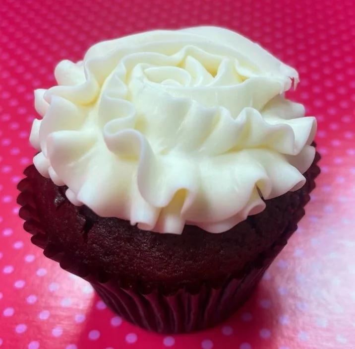 RED VELVET - red velvet cake + cream cheese frosting