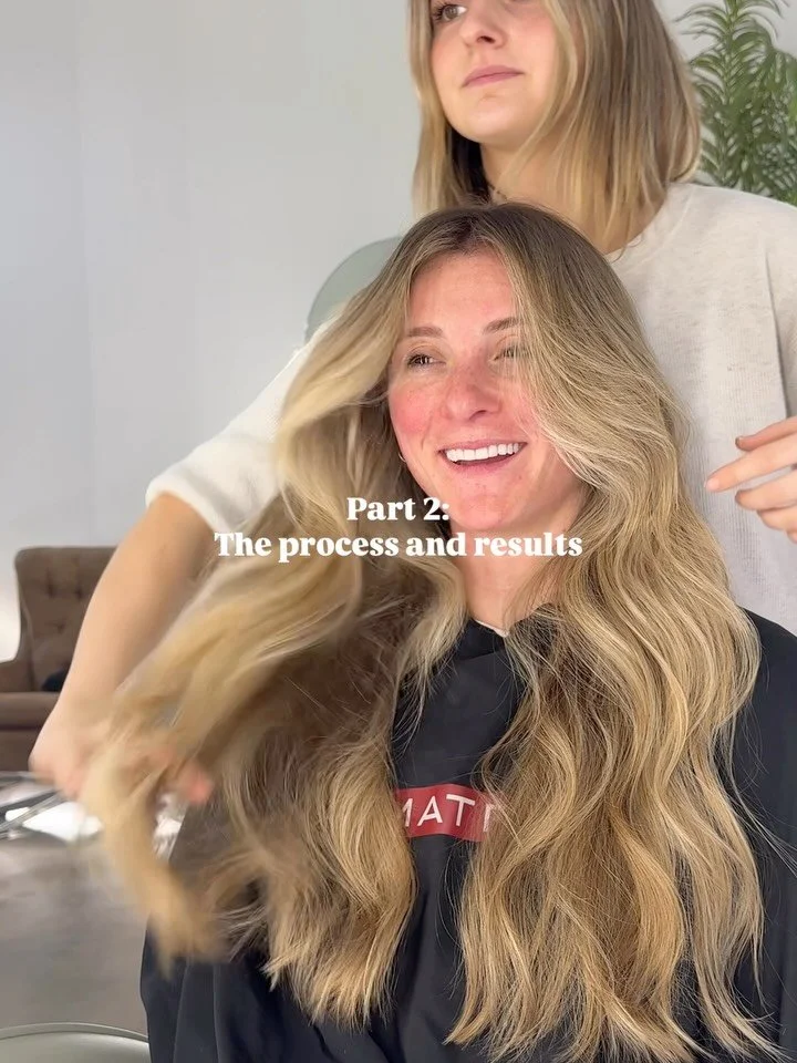 SWIPE to see the before/after and the process!!🤍✨