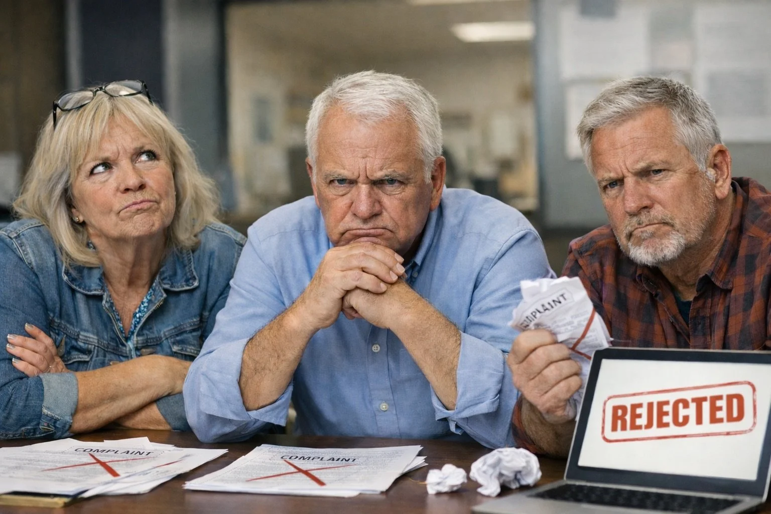 Opinion: THE SHRINKING COMPLAINT INDUSTRY