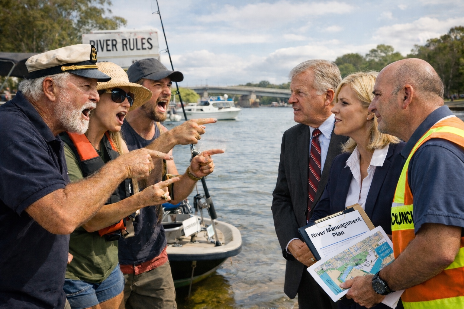 In praise of properly coordinated rivers: an opinion