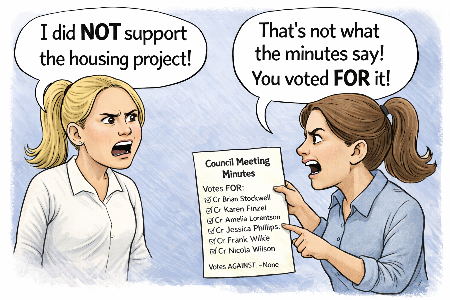 Minutes of the Meeting vs Minutes of the Mind