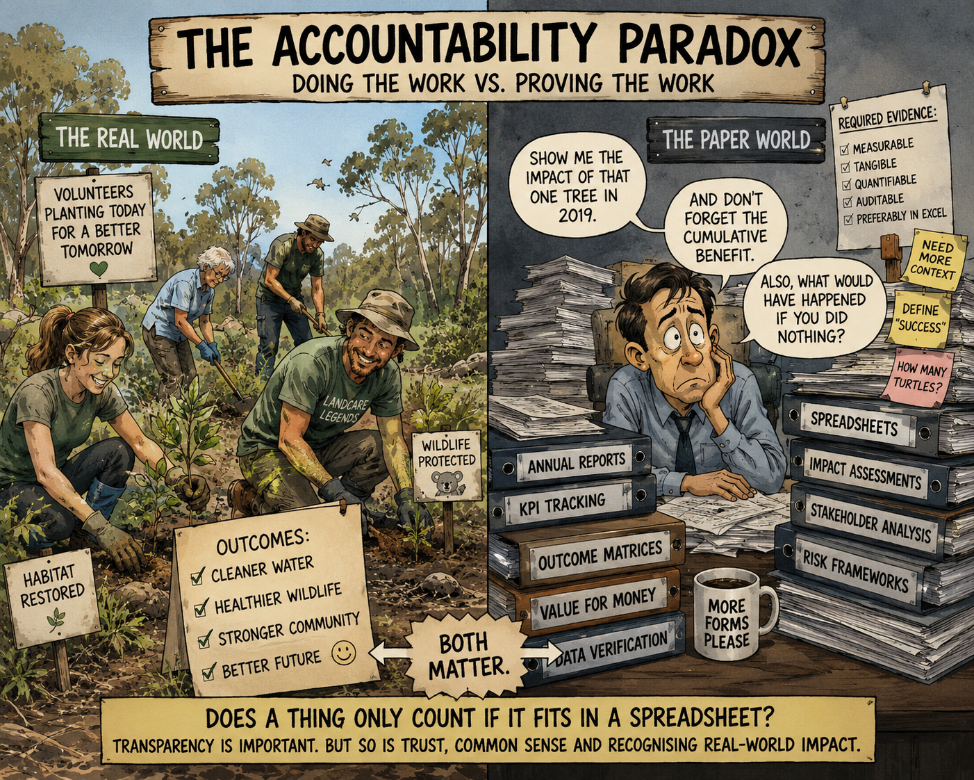 It’s Not About Grants. It’s About Distrust.