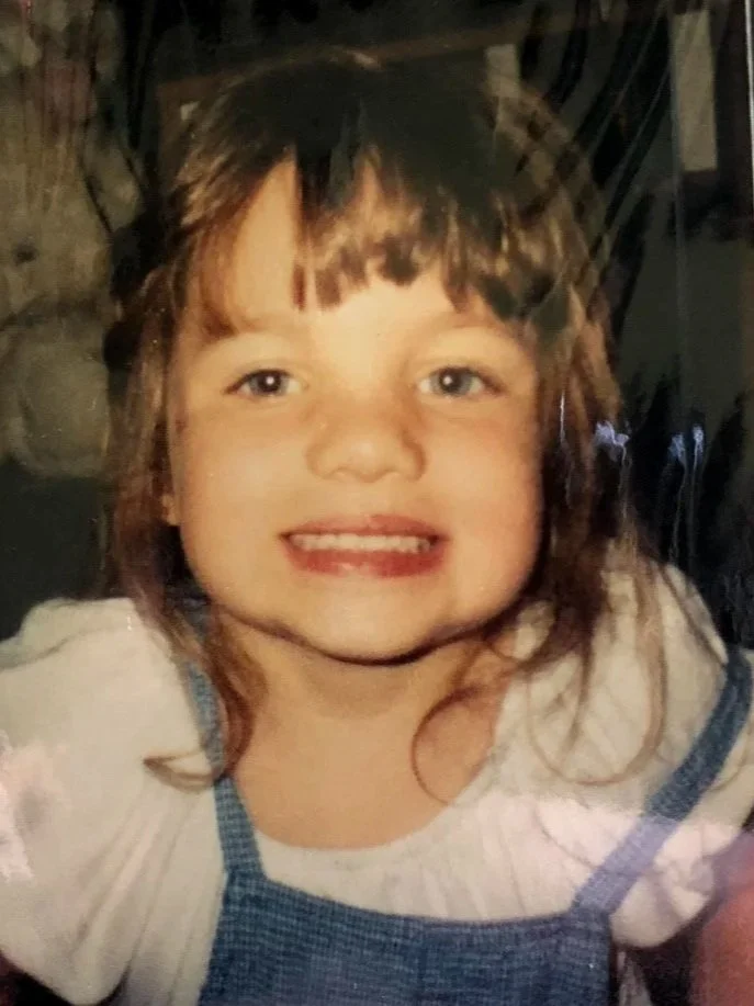 girl smiling at camera