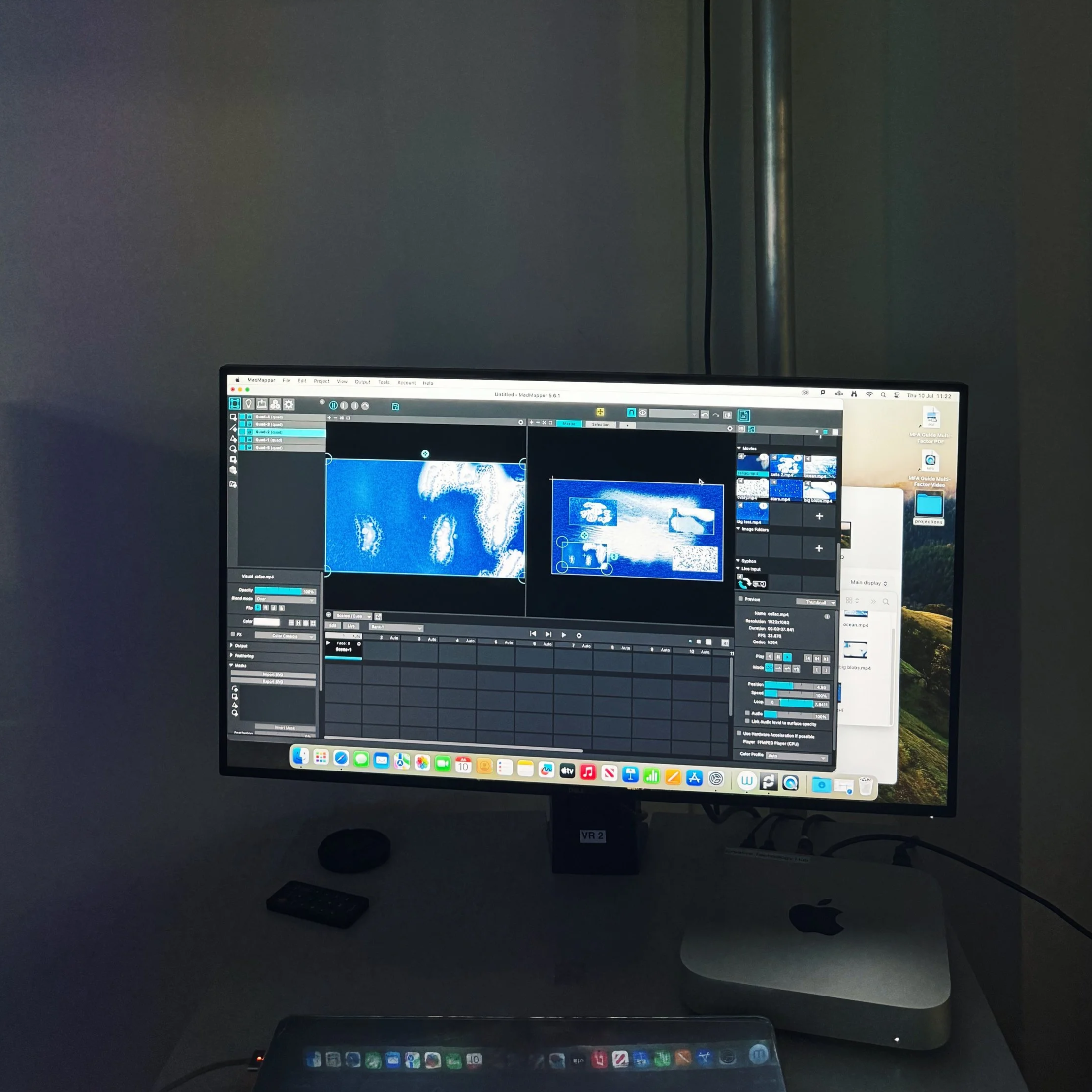 MadMapper Projection Mapping