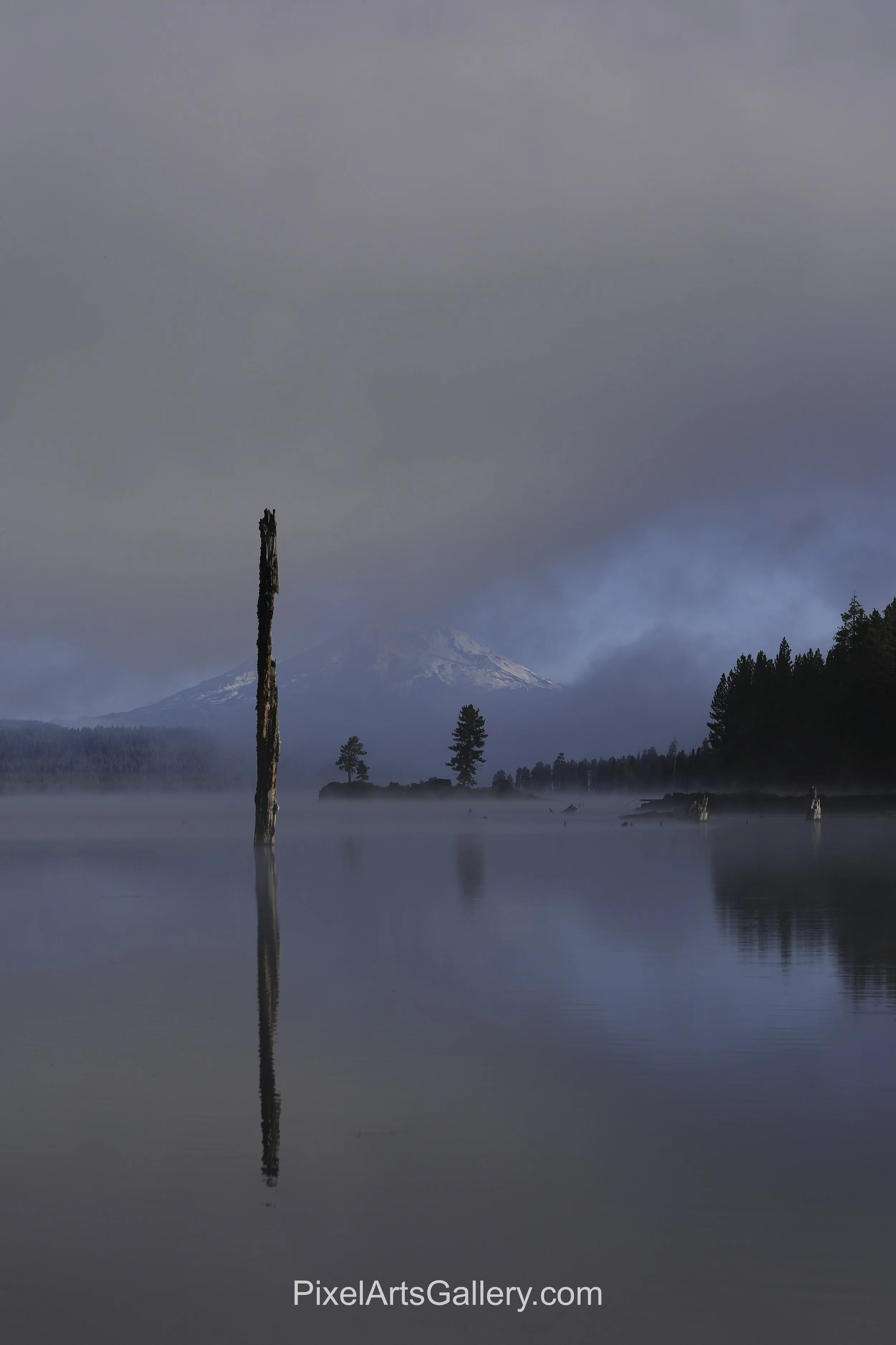 Mist beginning to lift