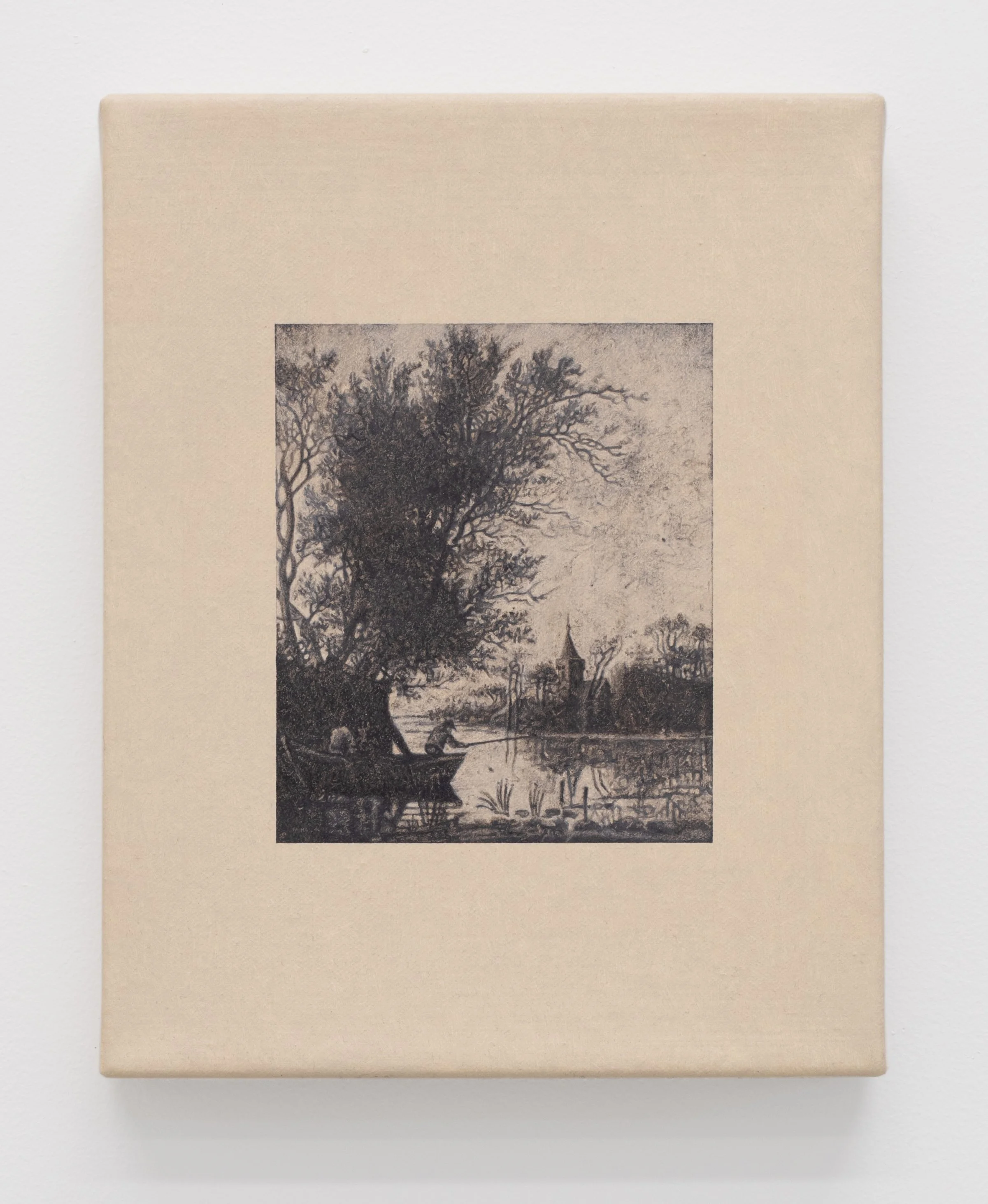 Page 288 (Van Croos), Oil on canvas, 8 in. x 10 in., 2024
